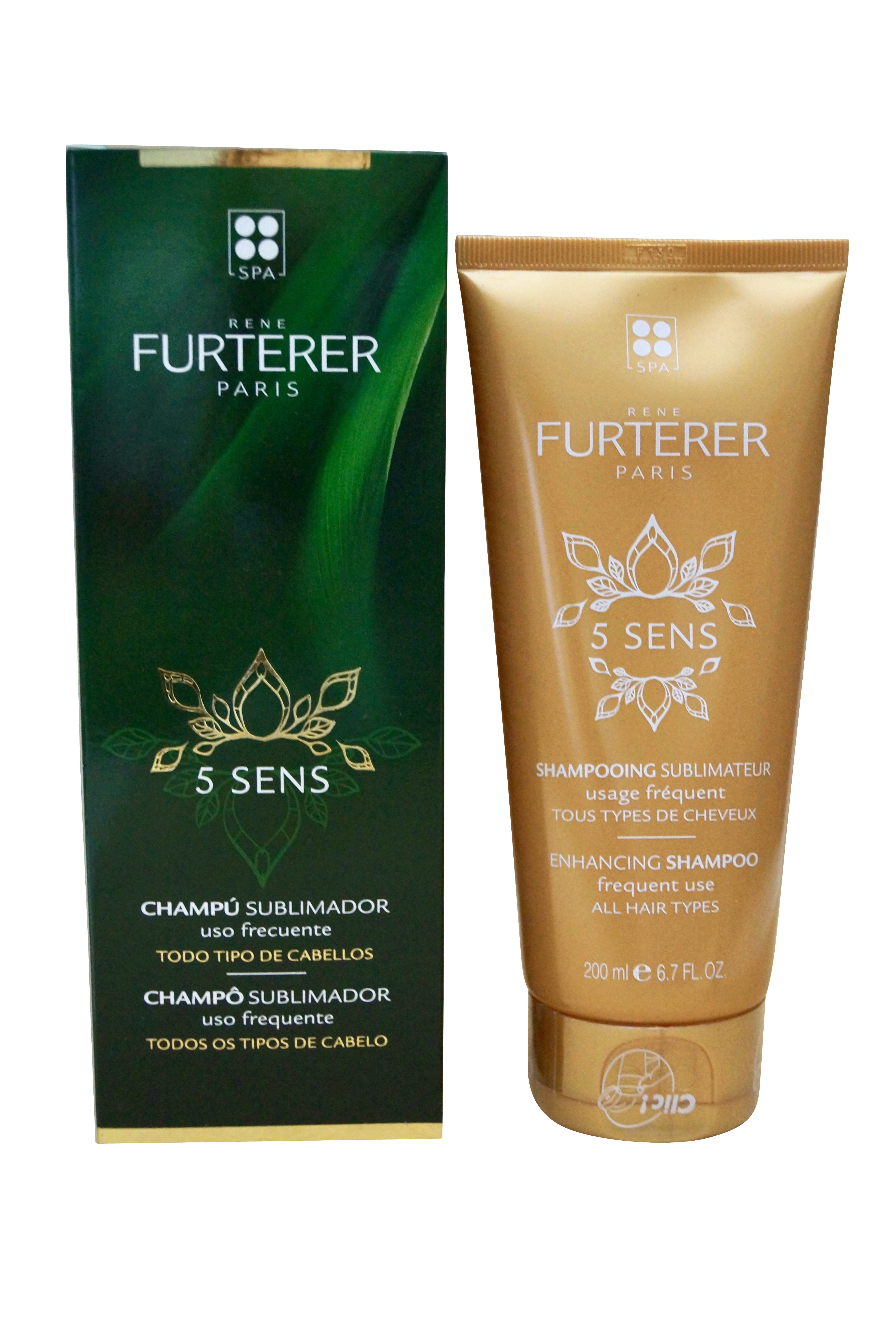 Rene Furterer 5 Sens Enhancing Shampoo All Hair Types 6.7 OZ