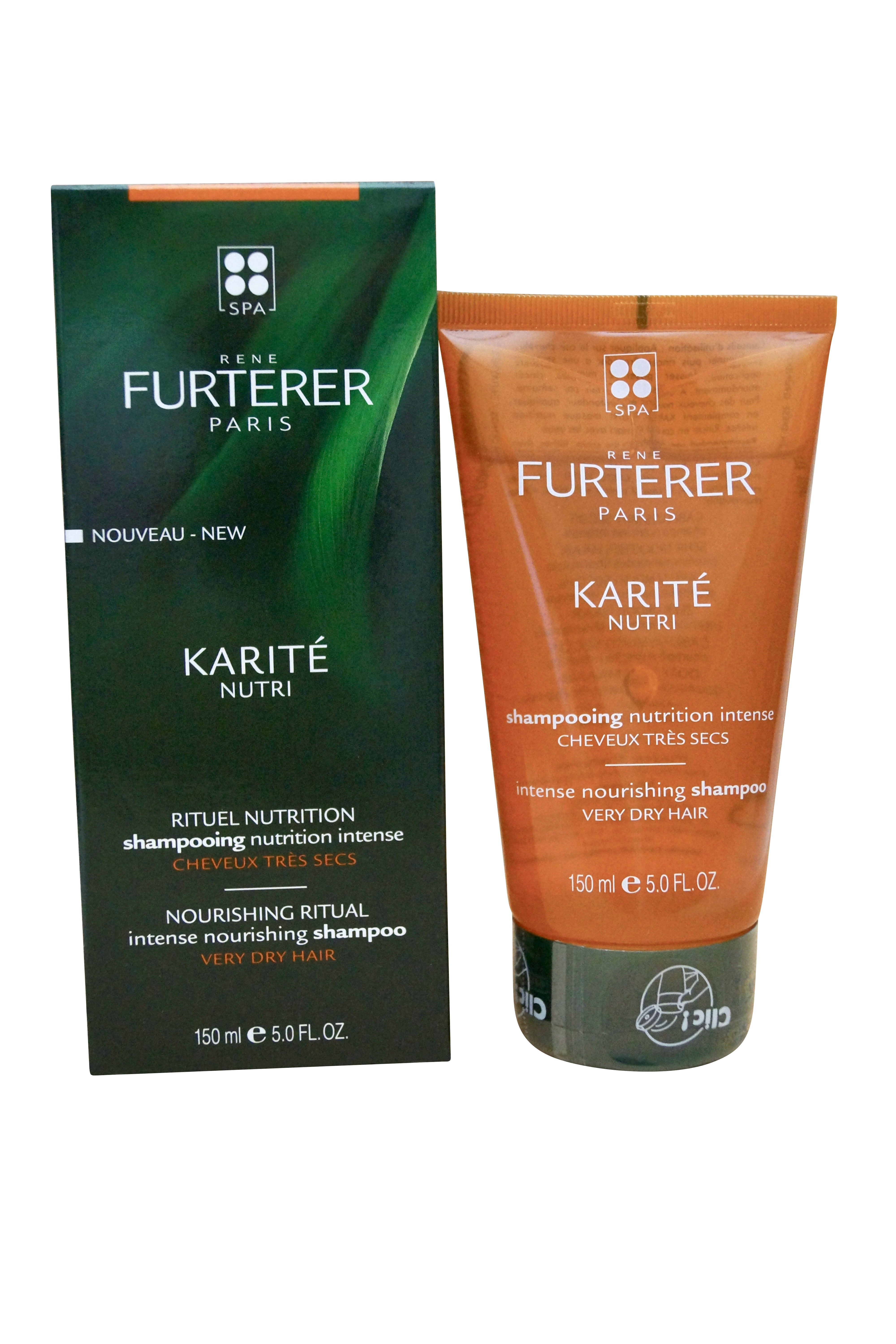 Rene Furterer Karite Nutri Intense Nourishing Shampoo Very Dry Hair 5.0 OZ