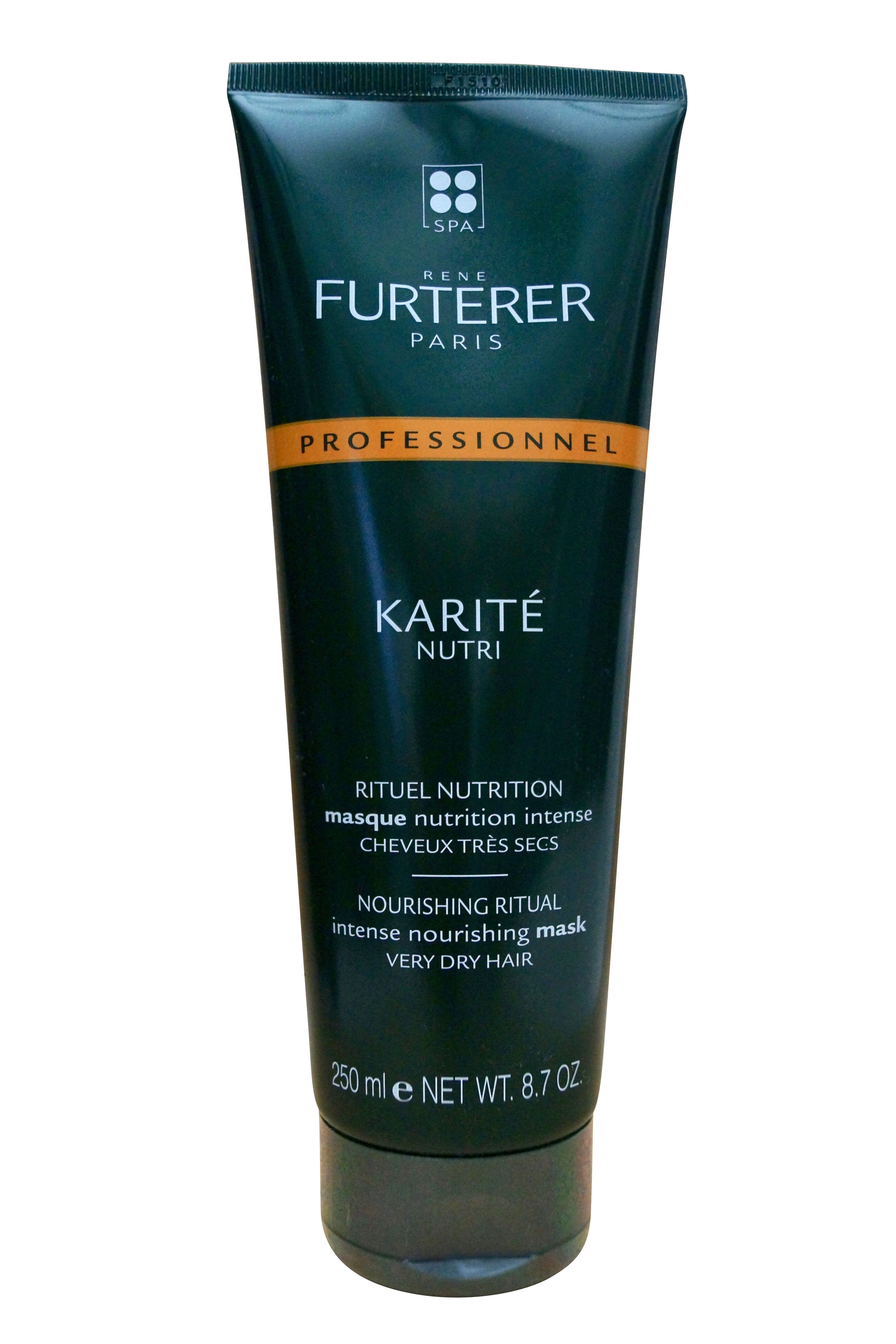 Rene Furterer Karite Nutri Intense Nourishing Mask Very Dry Hair 8.7 OZ