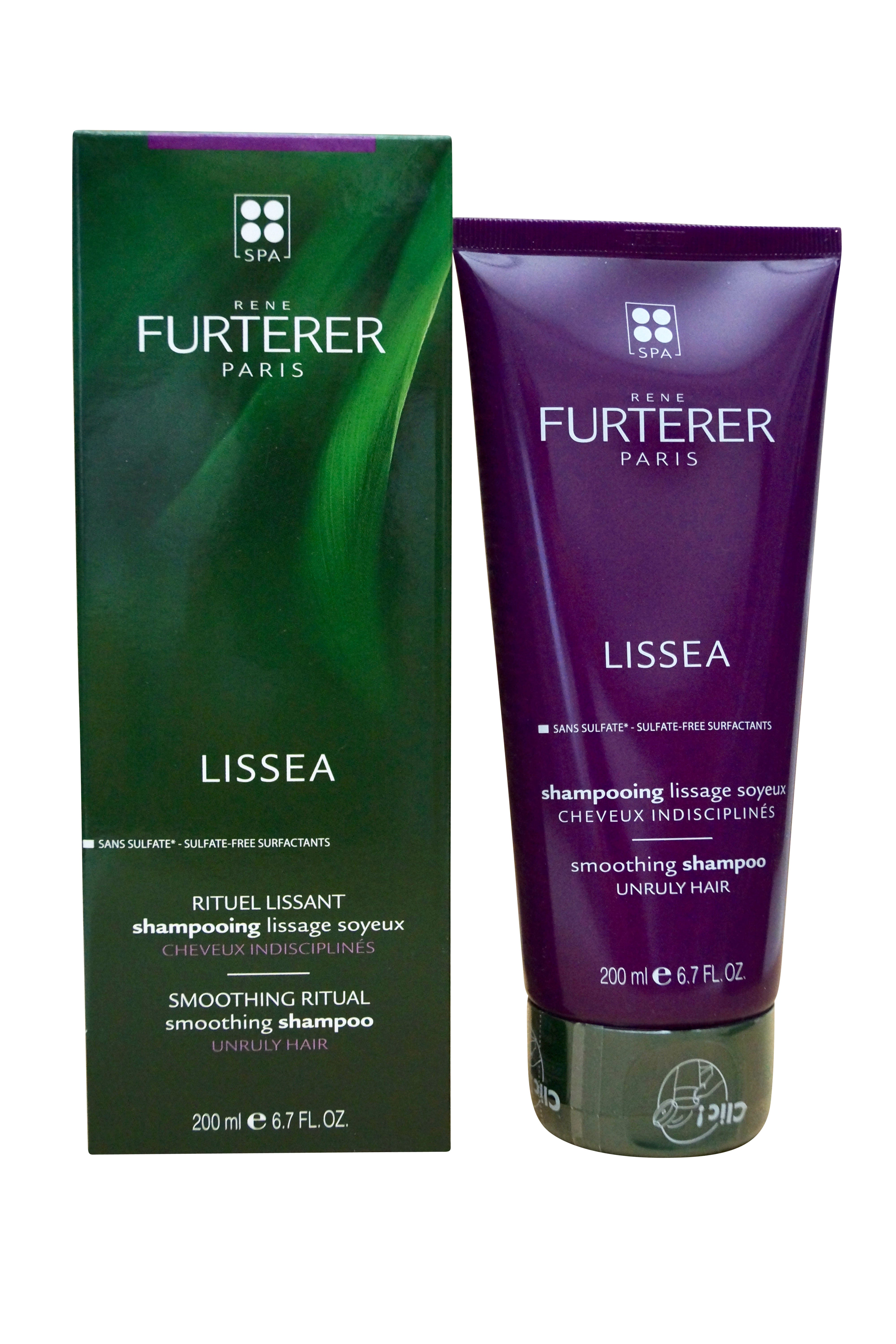 Rene Furterer Lissea Smoothing Shampoo Frizzy & Unruly Hair 6.7 OZ