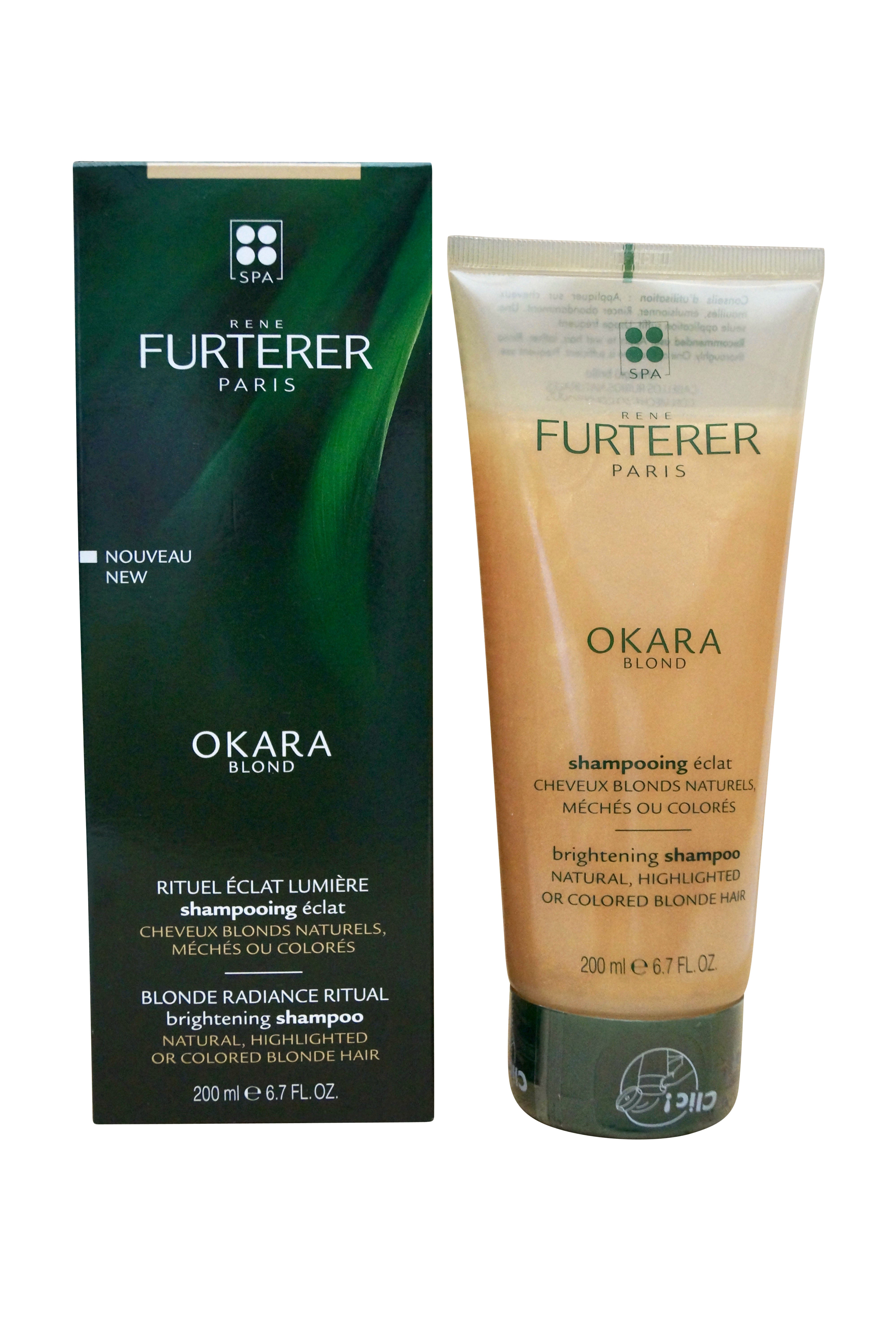 Rene Furterer Okara Blonde Brightening Shampoo 6.7 OZ