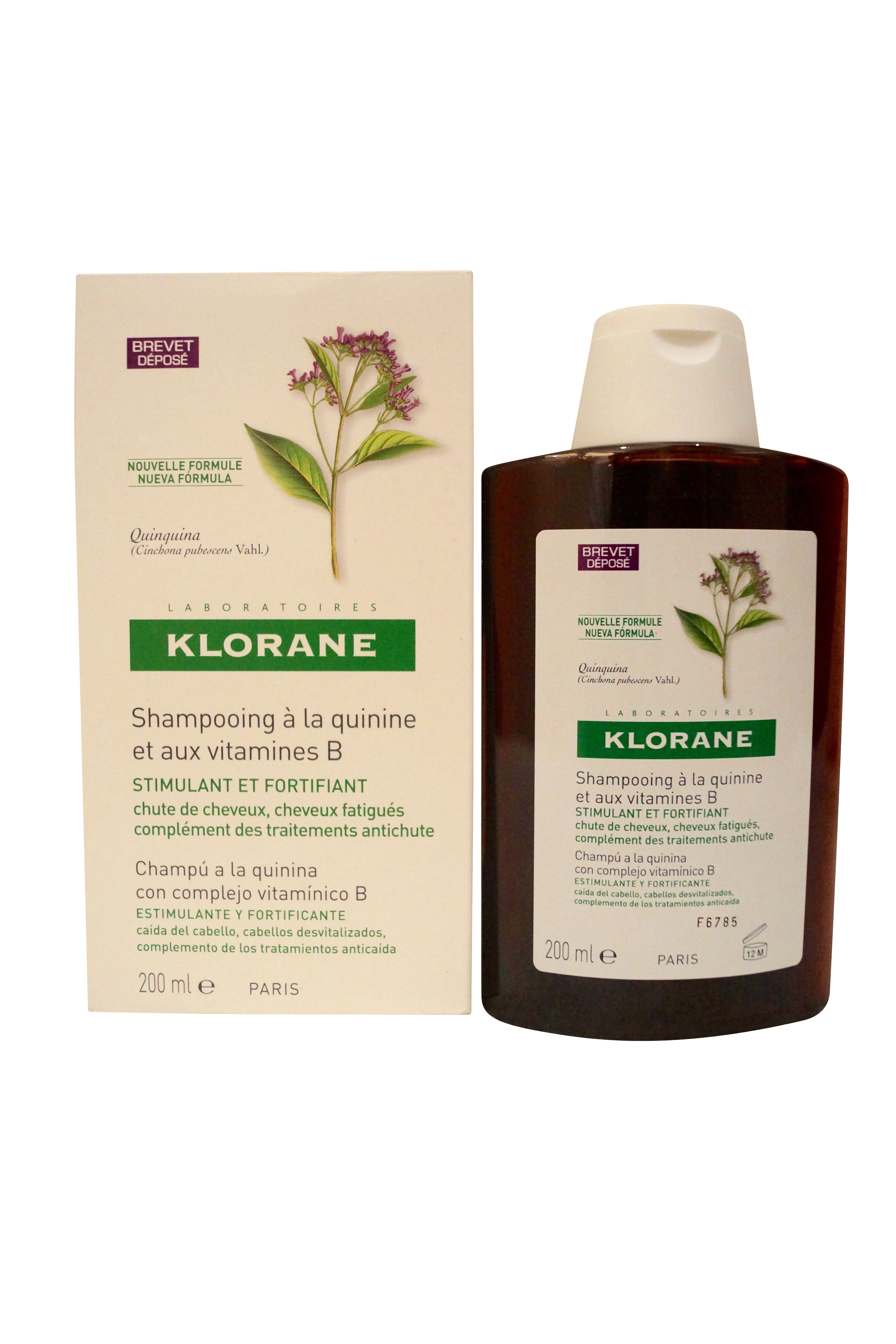 Klorane Laboratories Fortifying Shampoo with Quinine and Vitamin B 6.7 oz