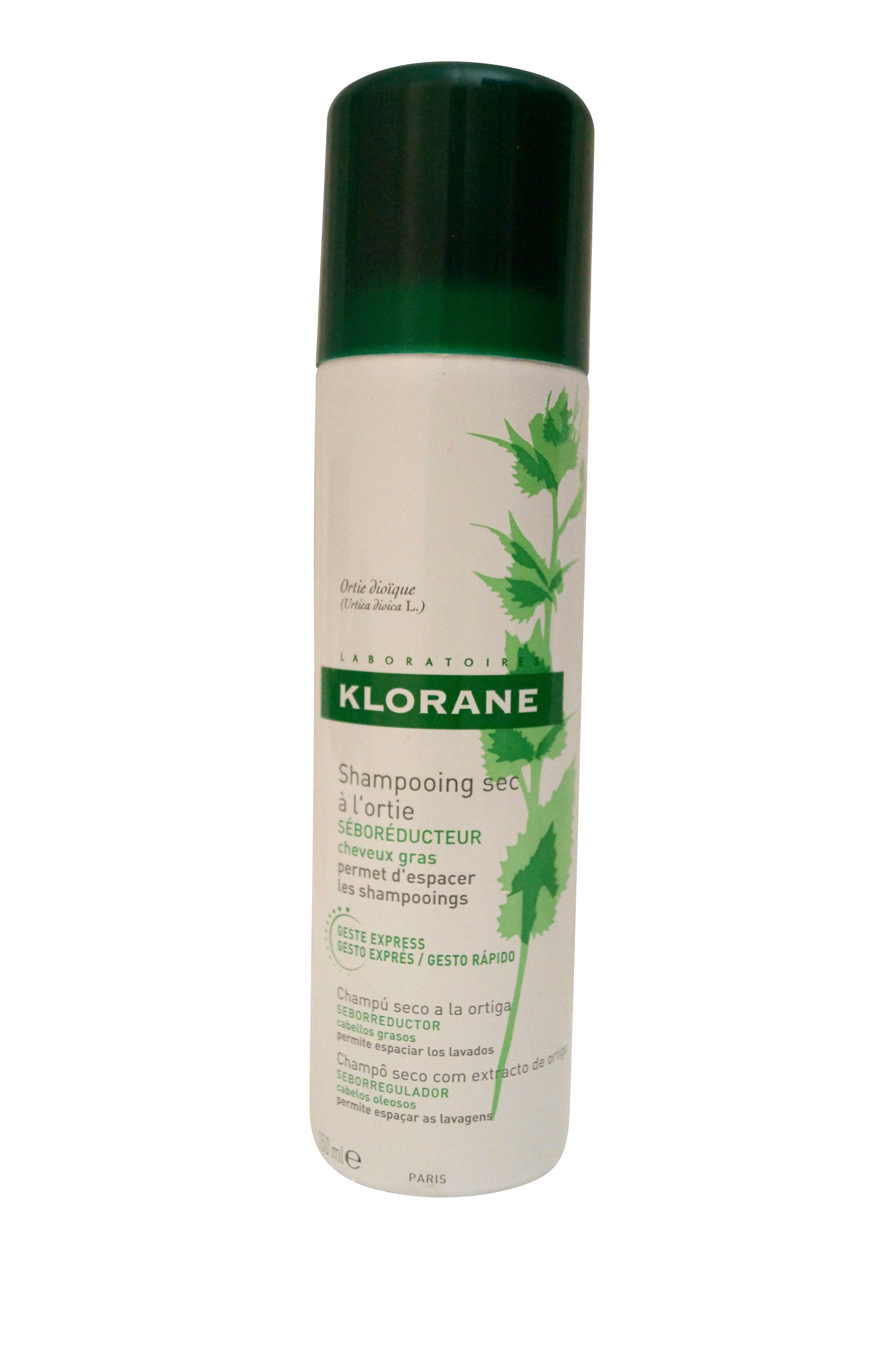 Klorane Laboratories Dry Shampoo with Nettle Oily Hair and Scalp 3.2 oz