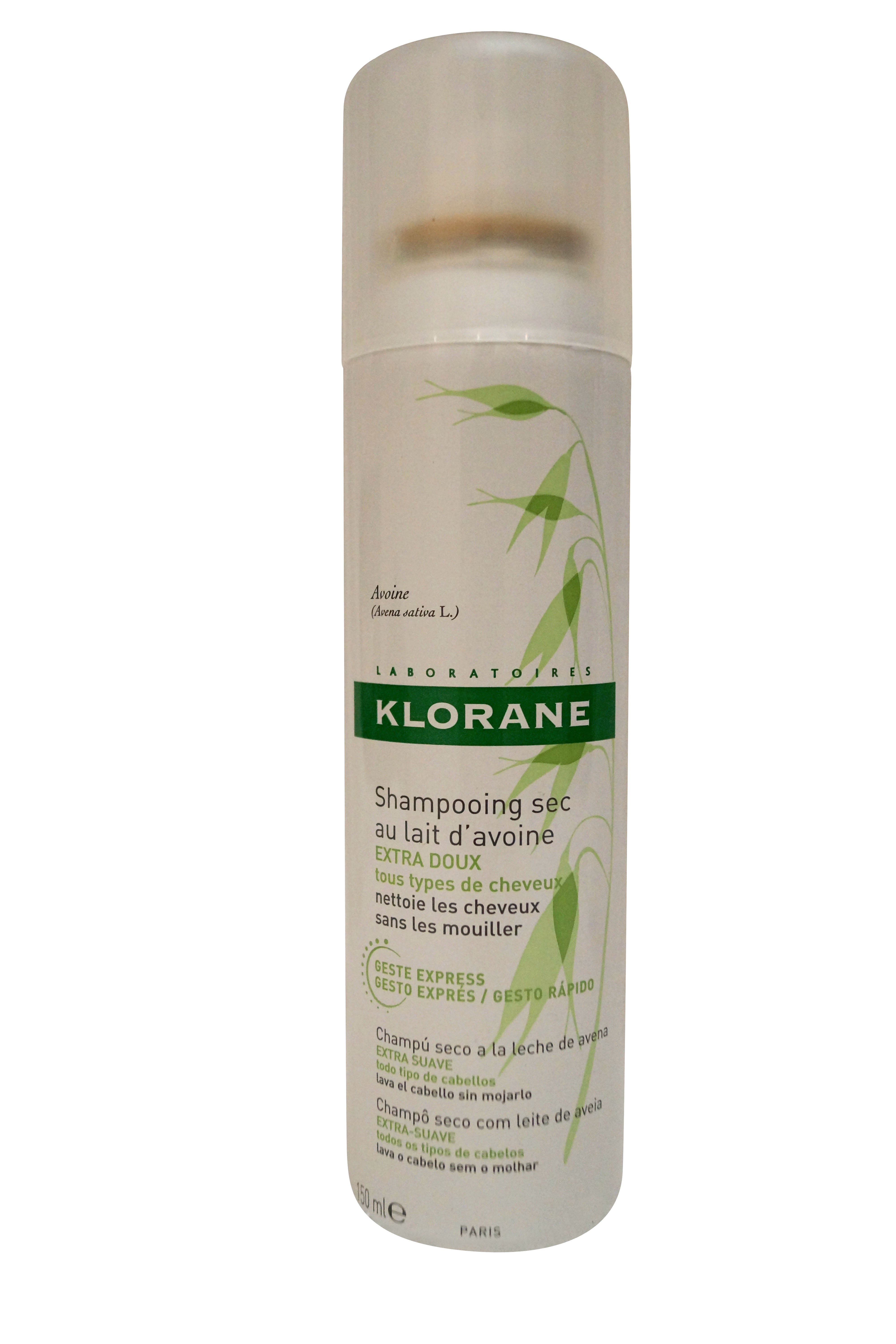 Klorane Laboratories Dry Shampoo with Oat Milk All Hair Types 3.2 oz