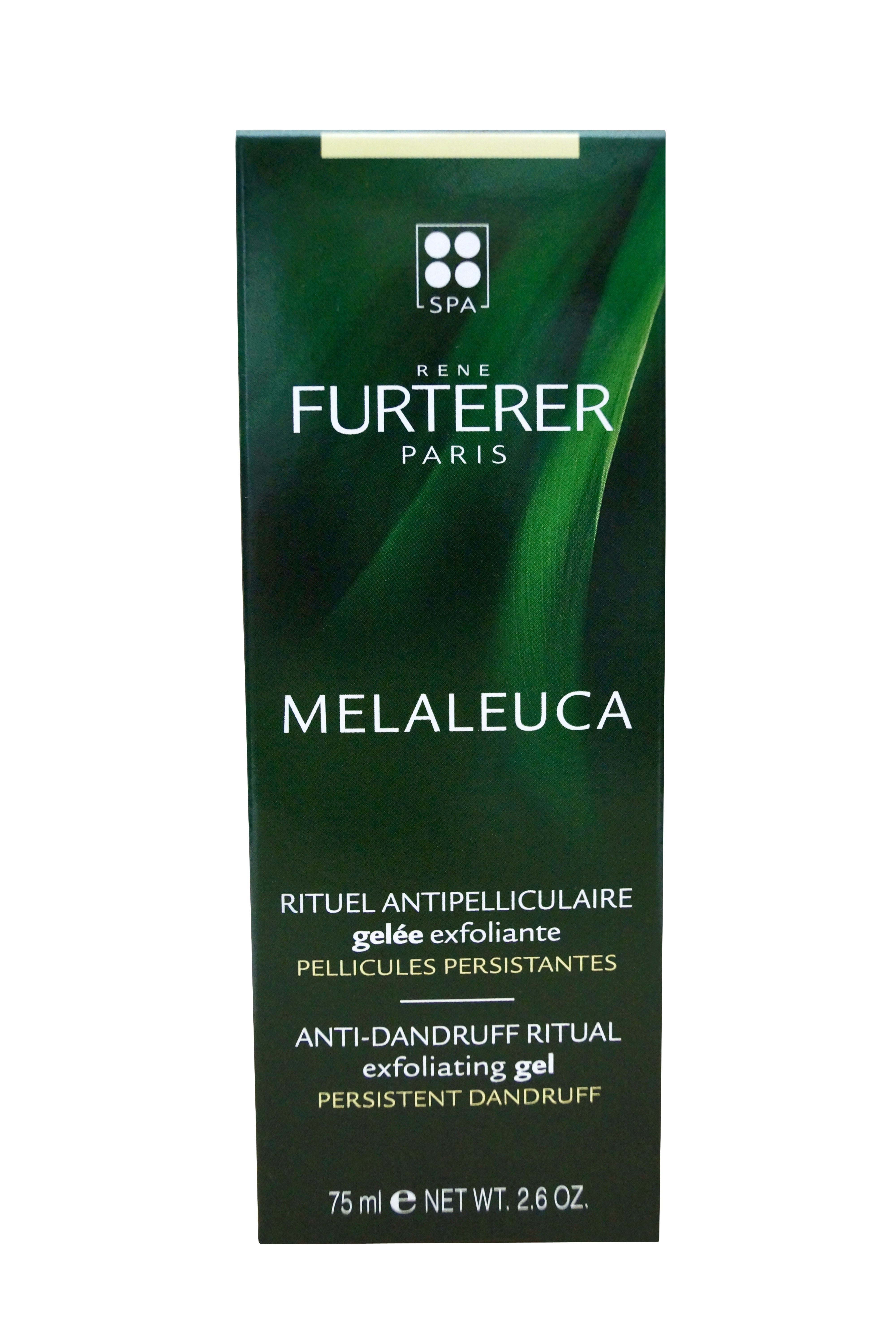 Rene Furterer Melaleuca Anti Dandruff Exfoliating Gel Persistent Dandruff 2.6 OZ