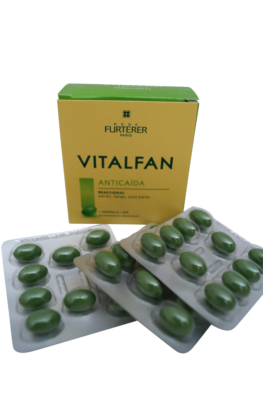 Rene Furterer Vitalfan Stress Hair Loss Vitamins 30 ct