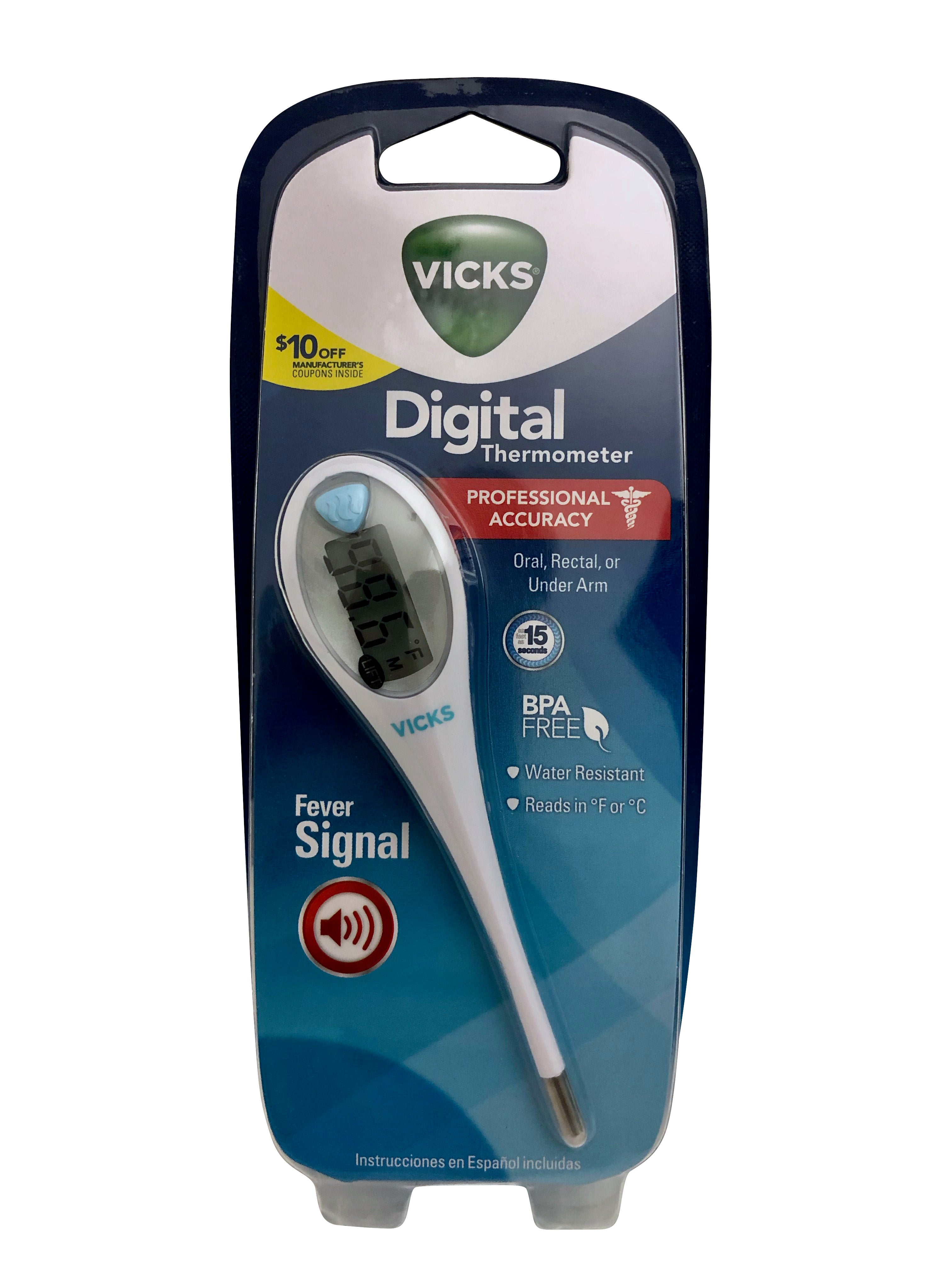 Vicks Digital Thermometer with Fever Alert