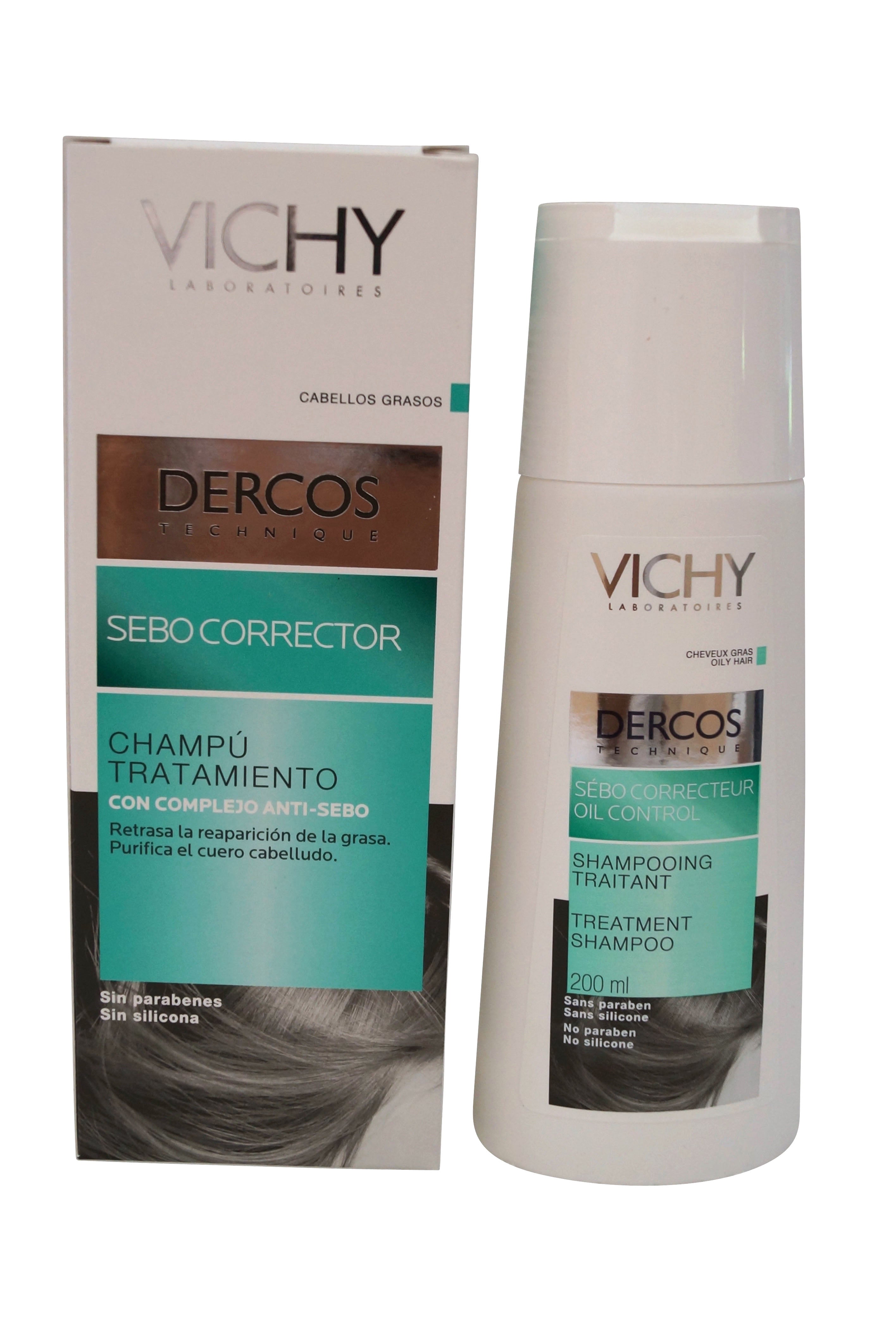 Vichy Dercos Technique Oil Control Shampoo 200 ml