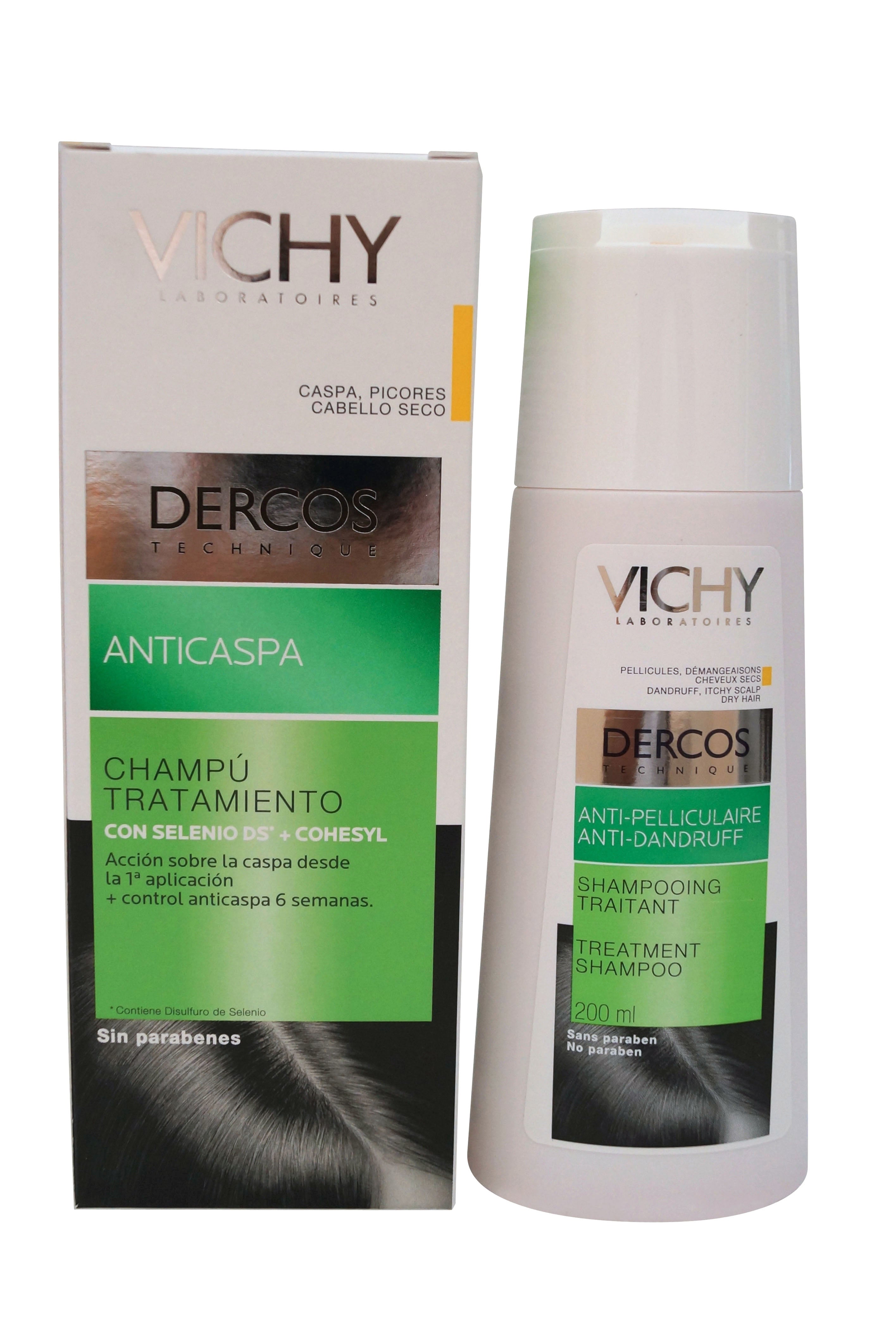 Vichy Decros Anti-Dandruff Treatment Shampoo for Dry Hair 200 ml