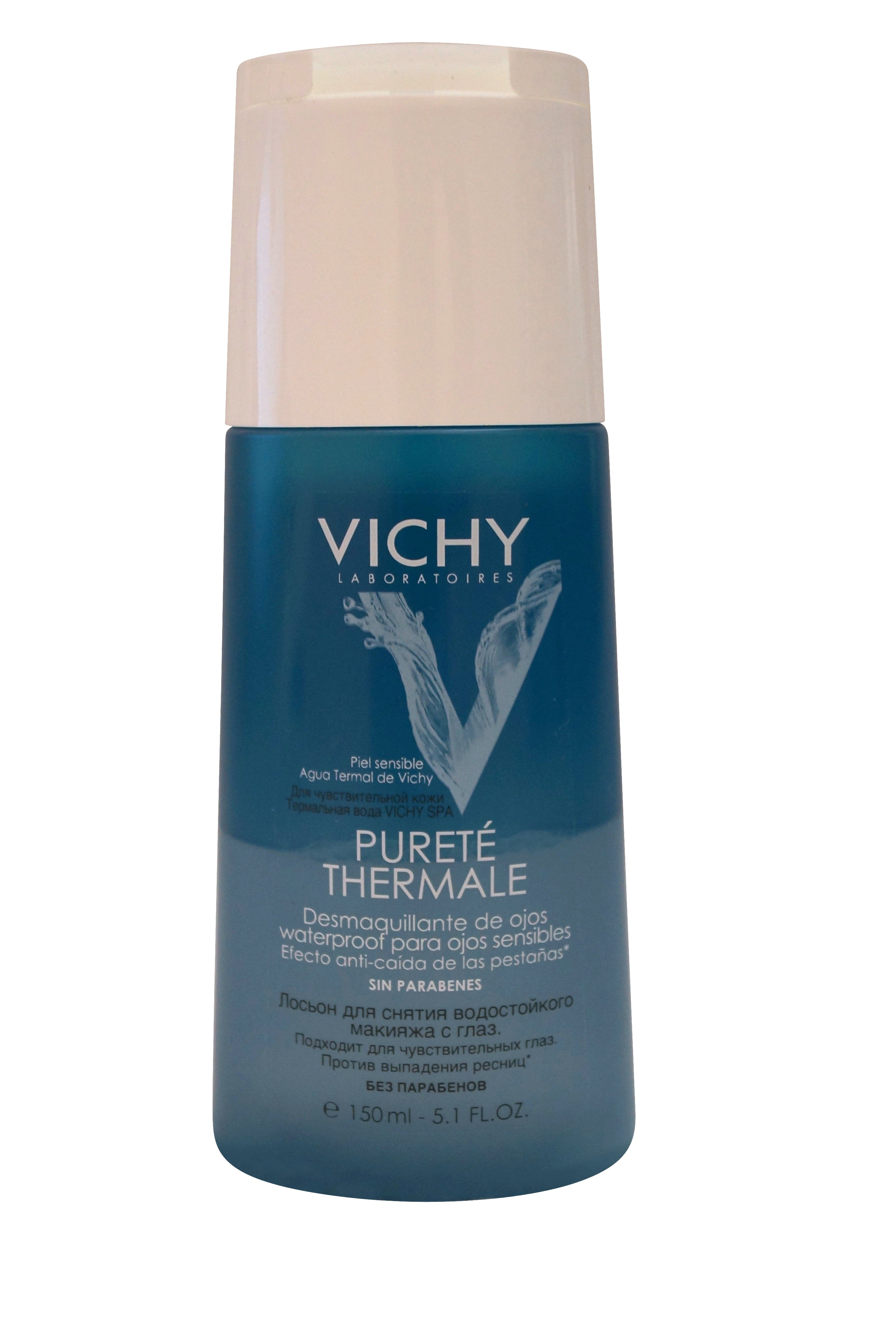 Vichy Purete Thermale Waterproof Eye Makeup Remover for Sensitive Skin 150 ml