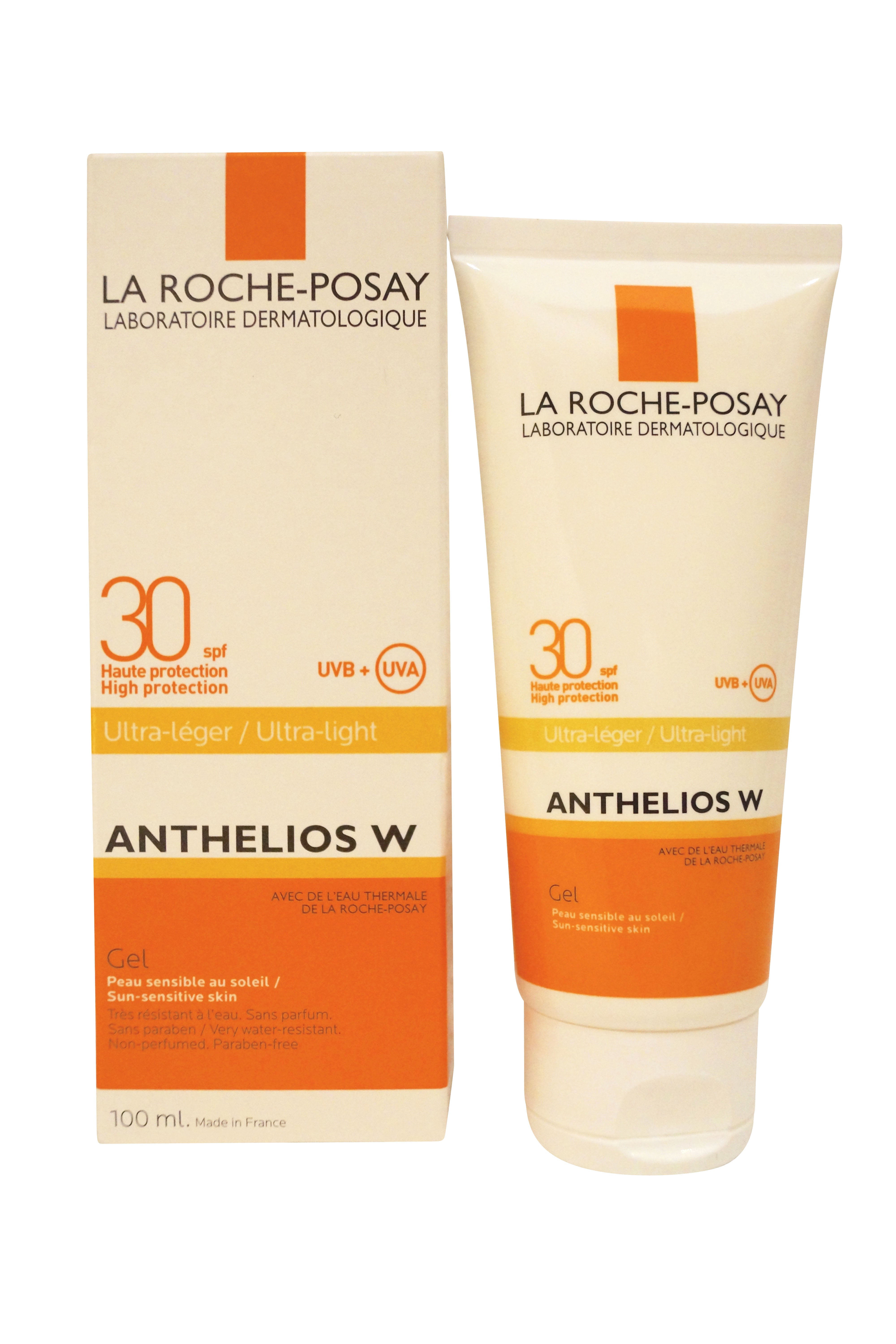 La Roche-Posay Anthelios W Ultra-Light Gel SPF 30 for Sun-Sensitive Skin 100 ml