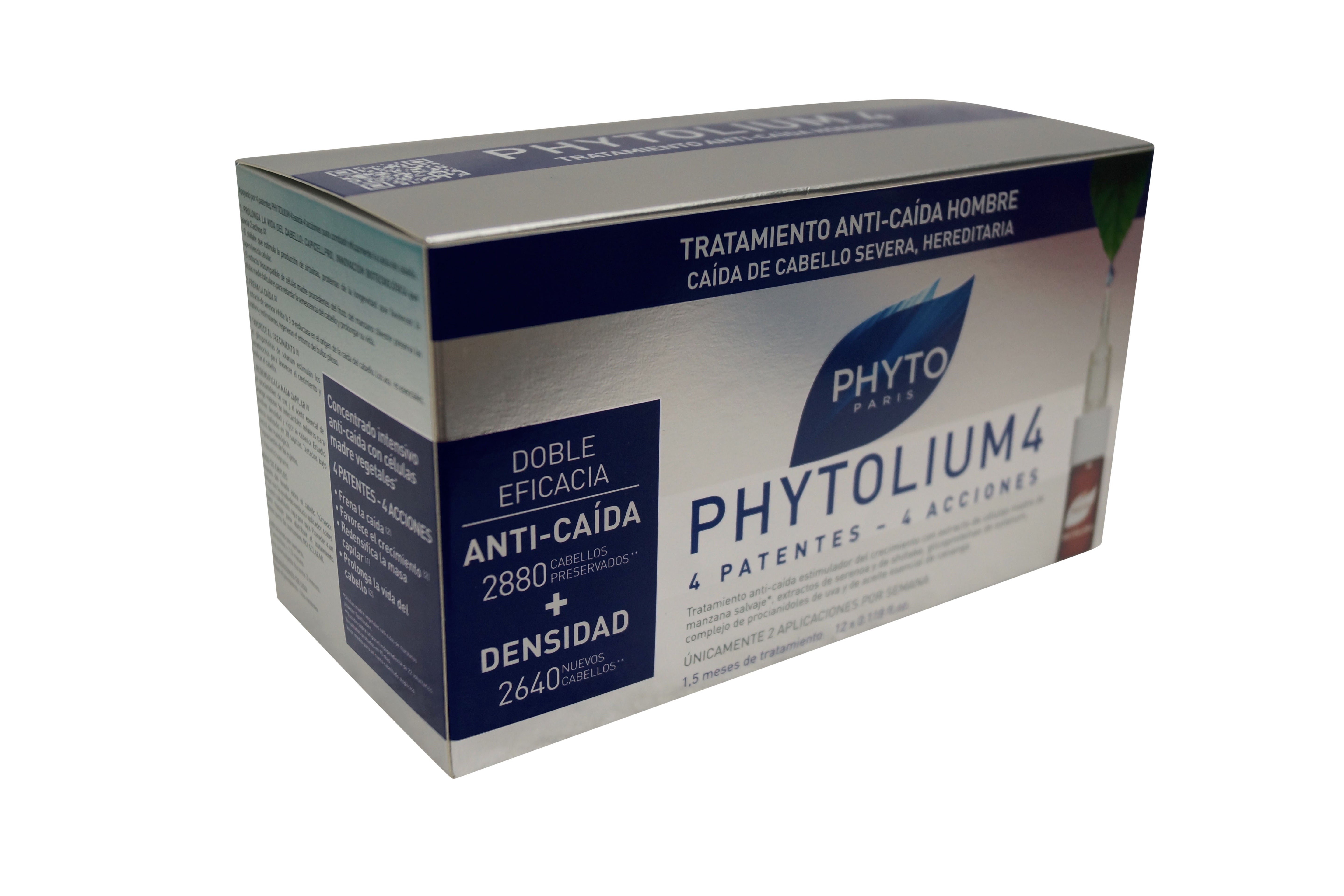 PHYTO PHYTOLIUM 4 Thinning Hair Treatment, 0.118 fl.oz per vial, 12 vials