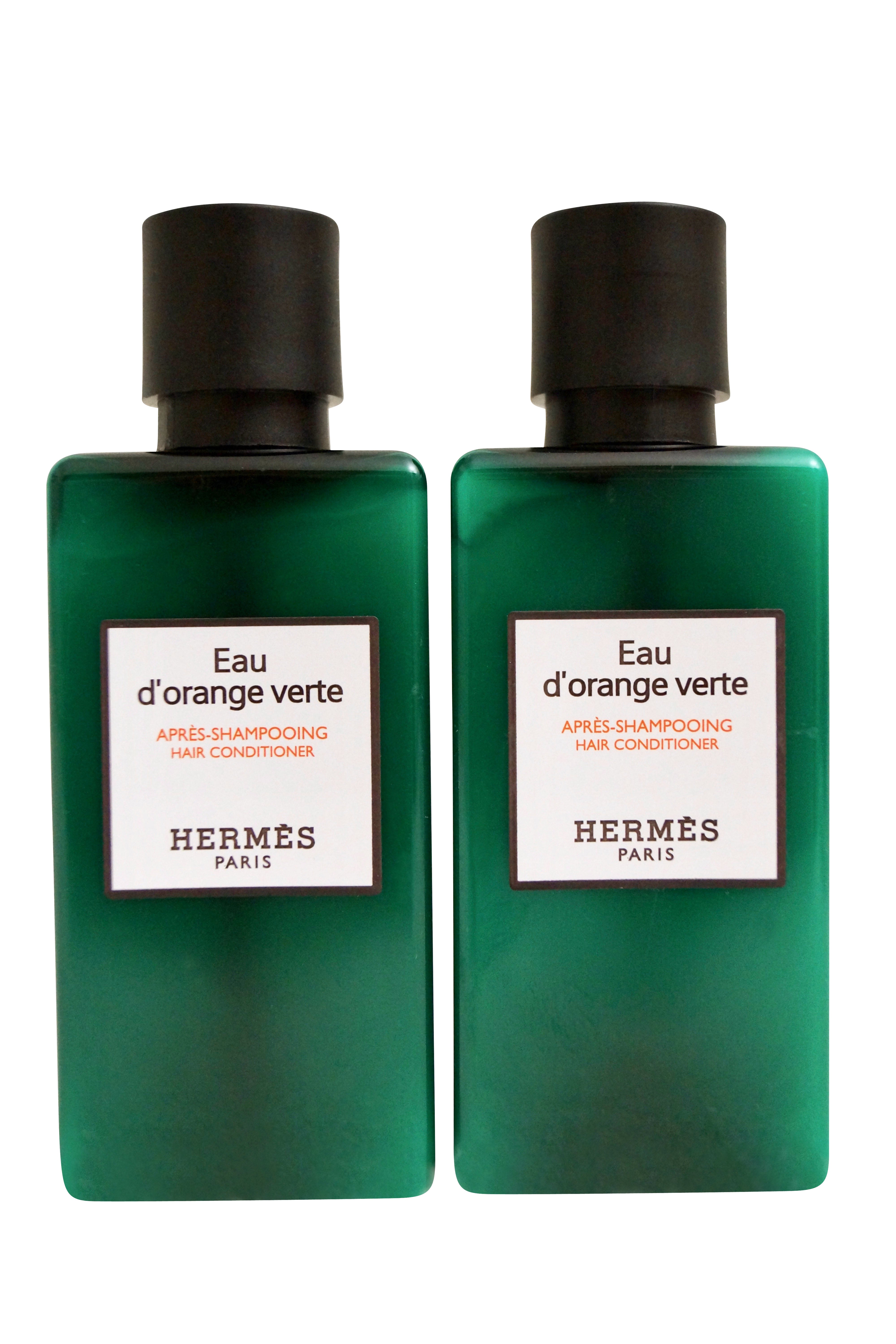 Hermes Eau D'Orange Verte Travel Size Conditioner Set of 2 x 1.35 OZ