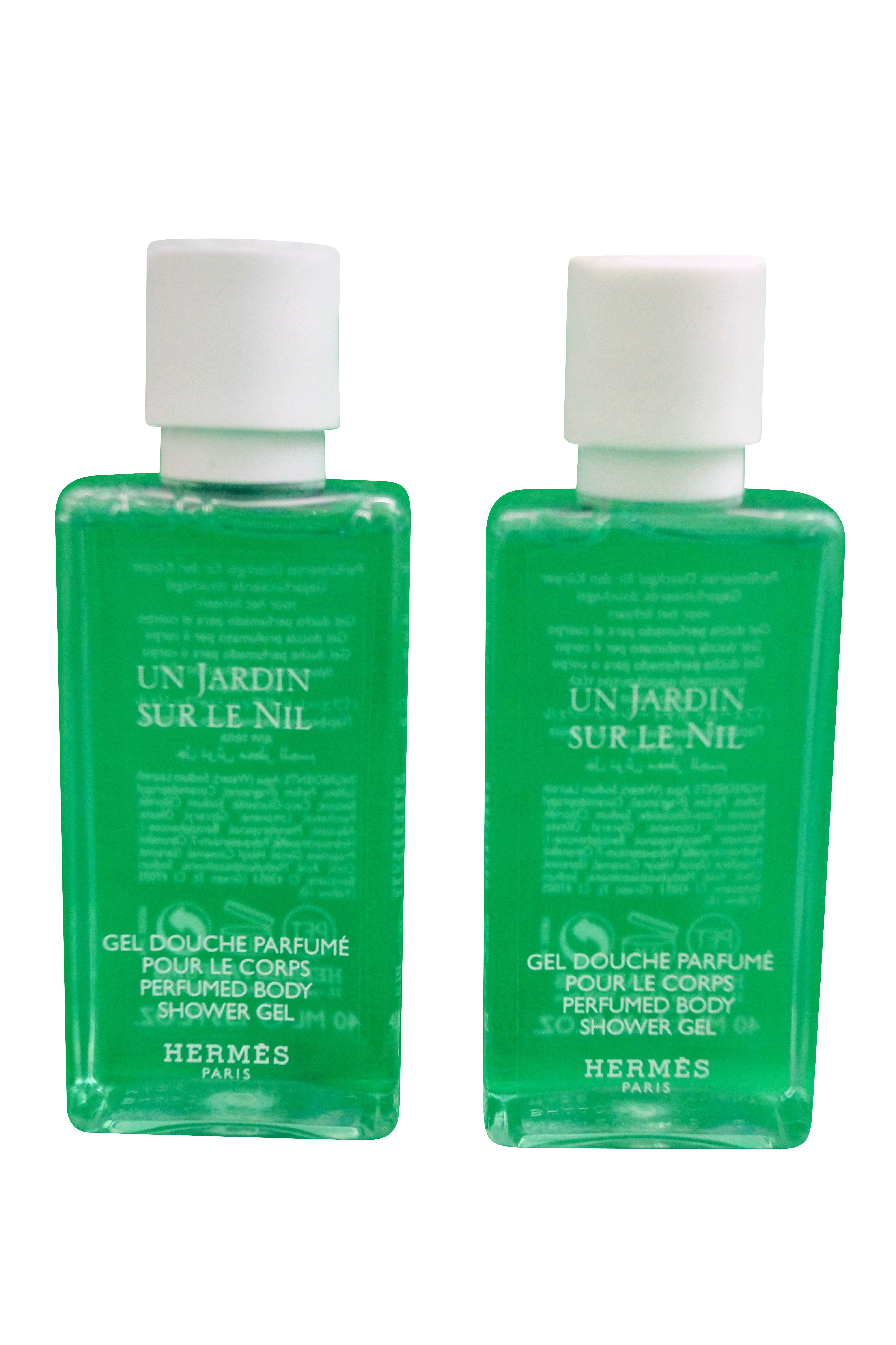 Hermes Jardin Sur Le Nil Perfumed Shower Gel 40 Ml set of 2