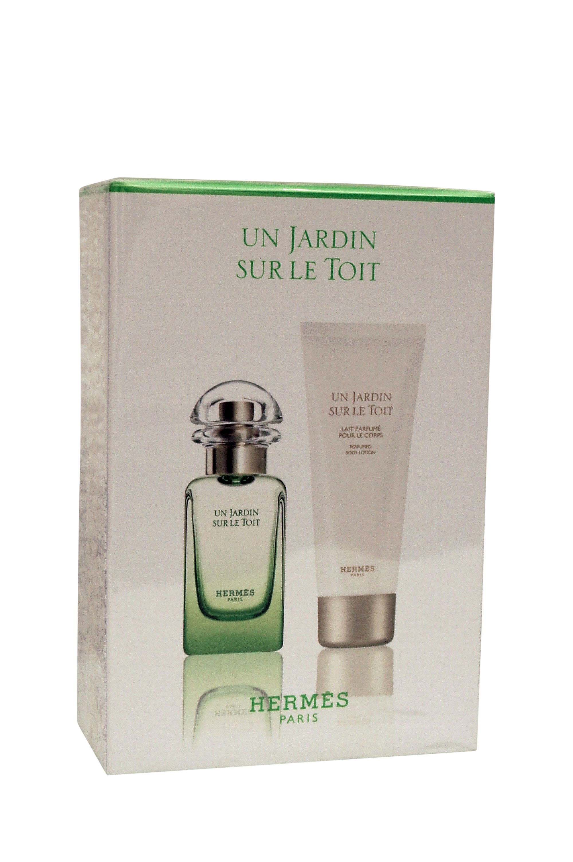 Hermes Un Jardin Sur Le Toit 2 Piece Gift Set EDT Spray, 1.6 oz.