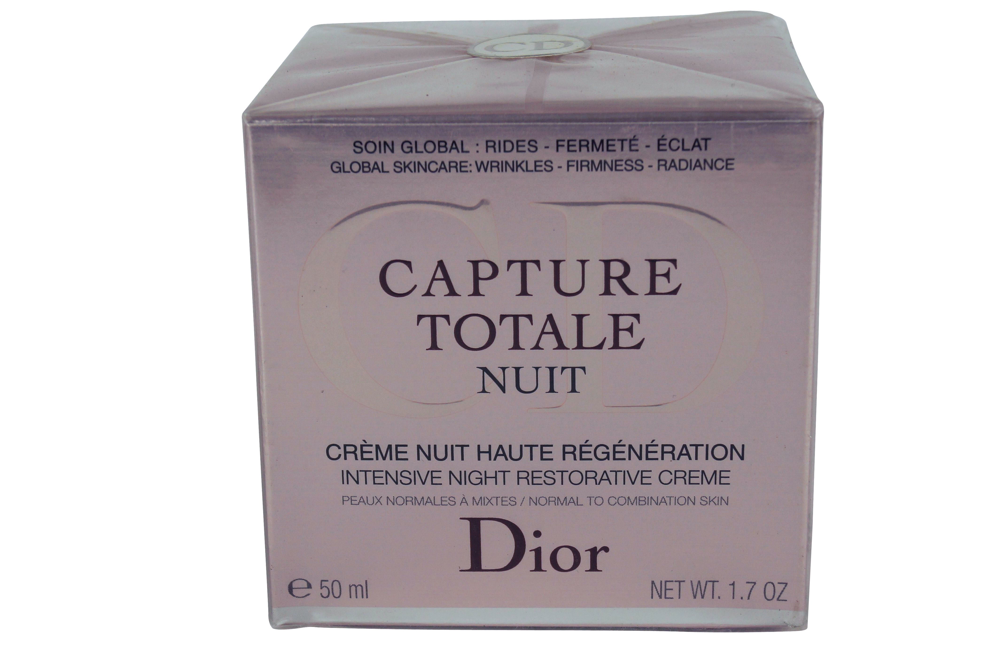 Christian Dior Capture Totale Nuit Intensive Night Restorative Rich Creme 1.7 oz