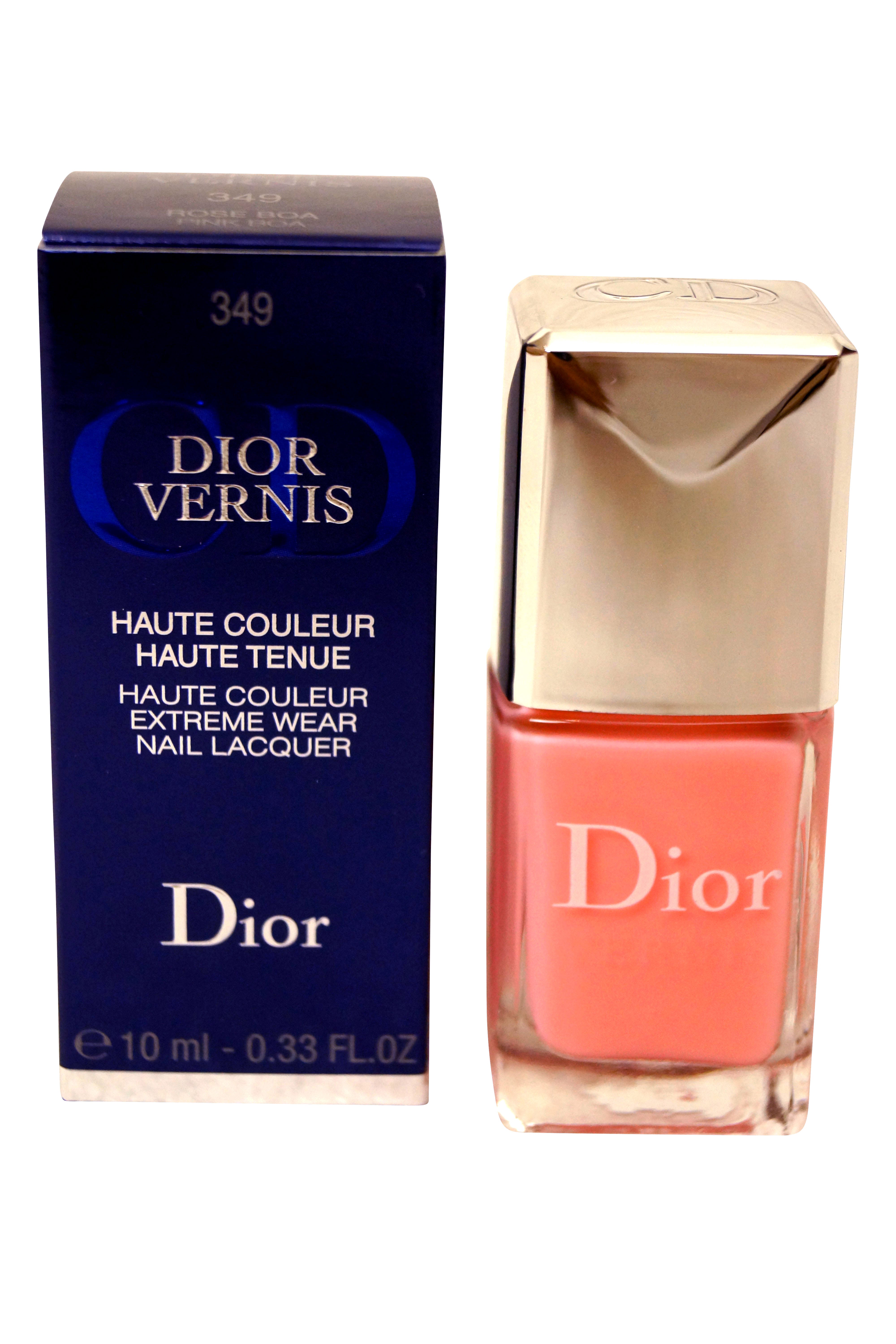 Christian Dior Dior Vernis Extreme Wear Nail Lacquer 349 Rose Boa / Pink Boa