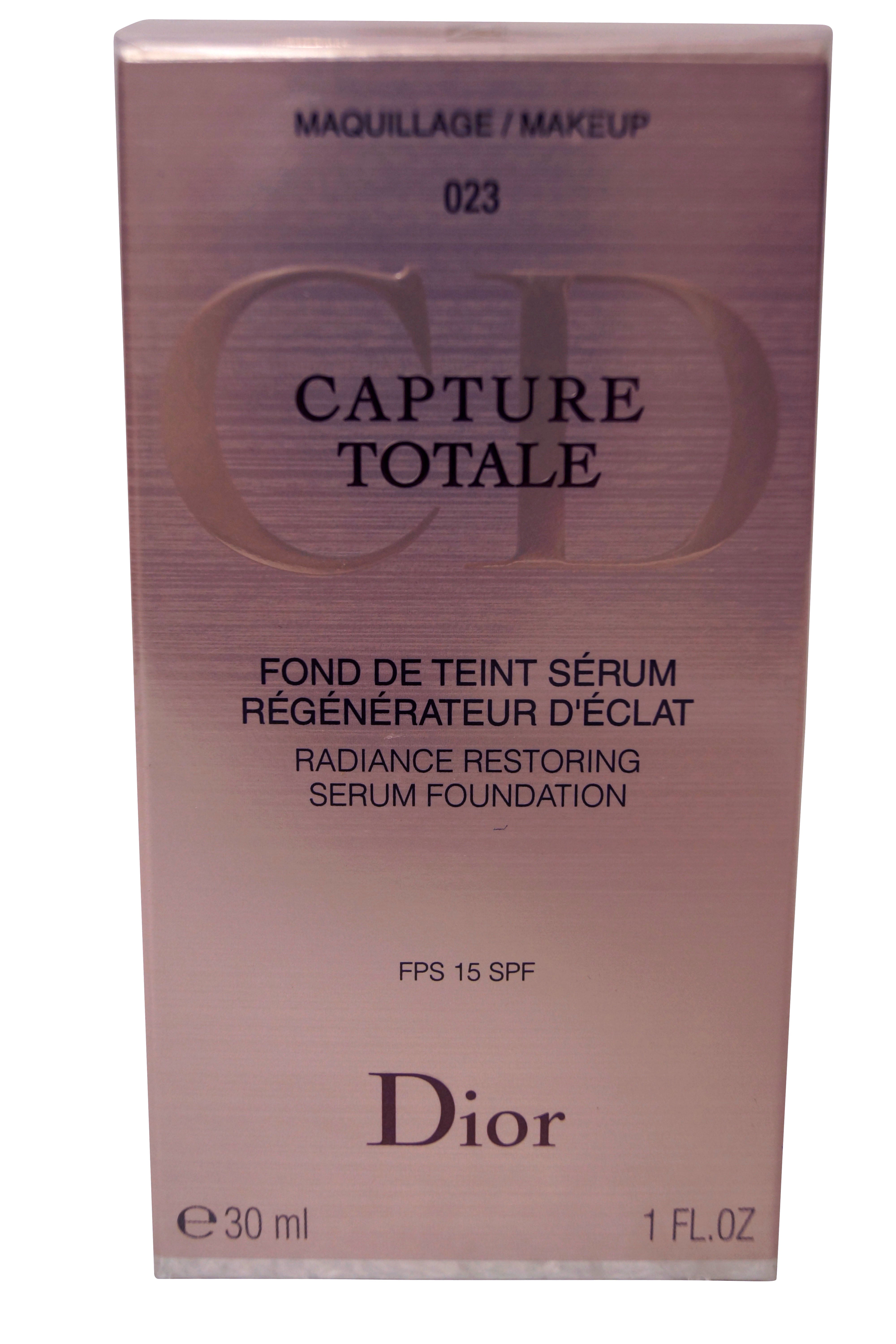 Christian Dior Capture Totale Serum Foundation 023 Peche Peach