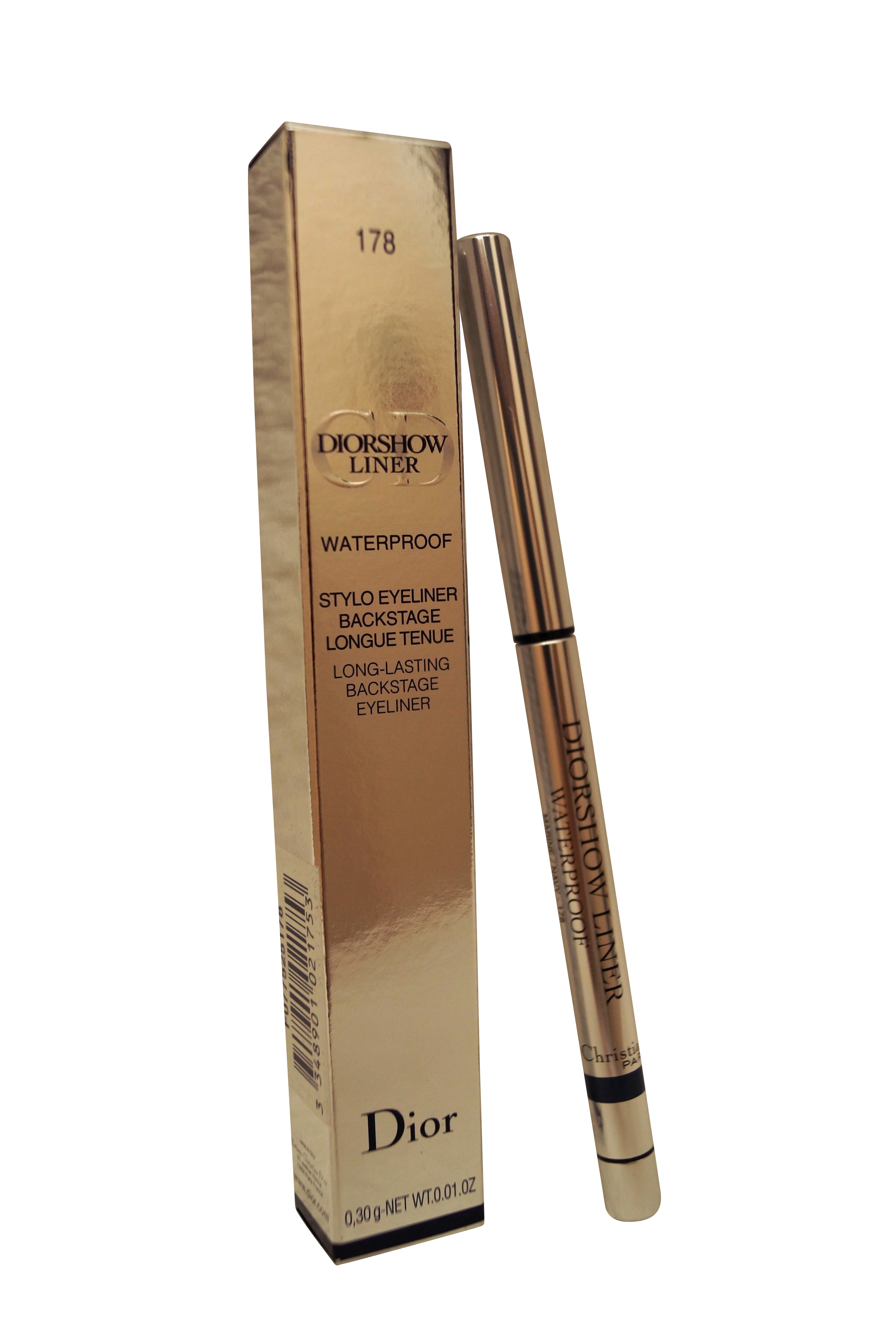 Dior Waterproof Long Lasting Backstage Eyeliner #178 Marine Navy, 0.01 Oz