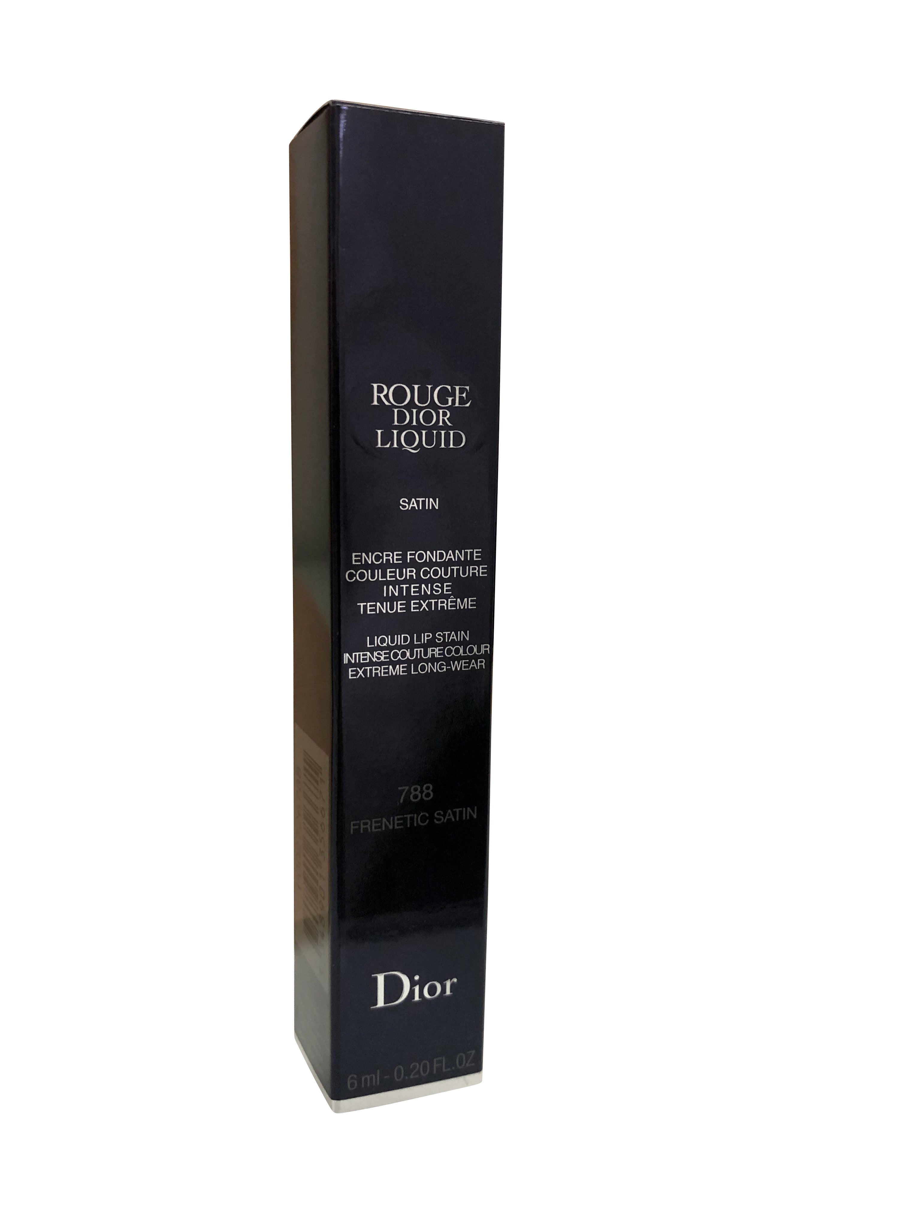 Dior Rouge Dior Liquid Satin 788 Frenetic Satin 0.20 OZ