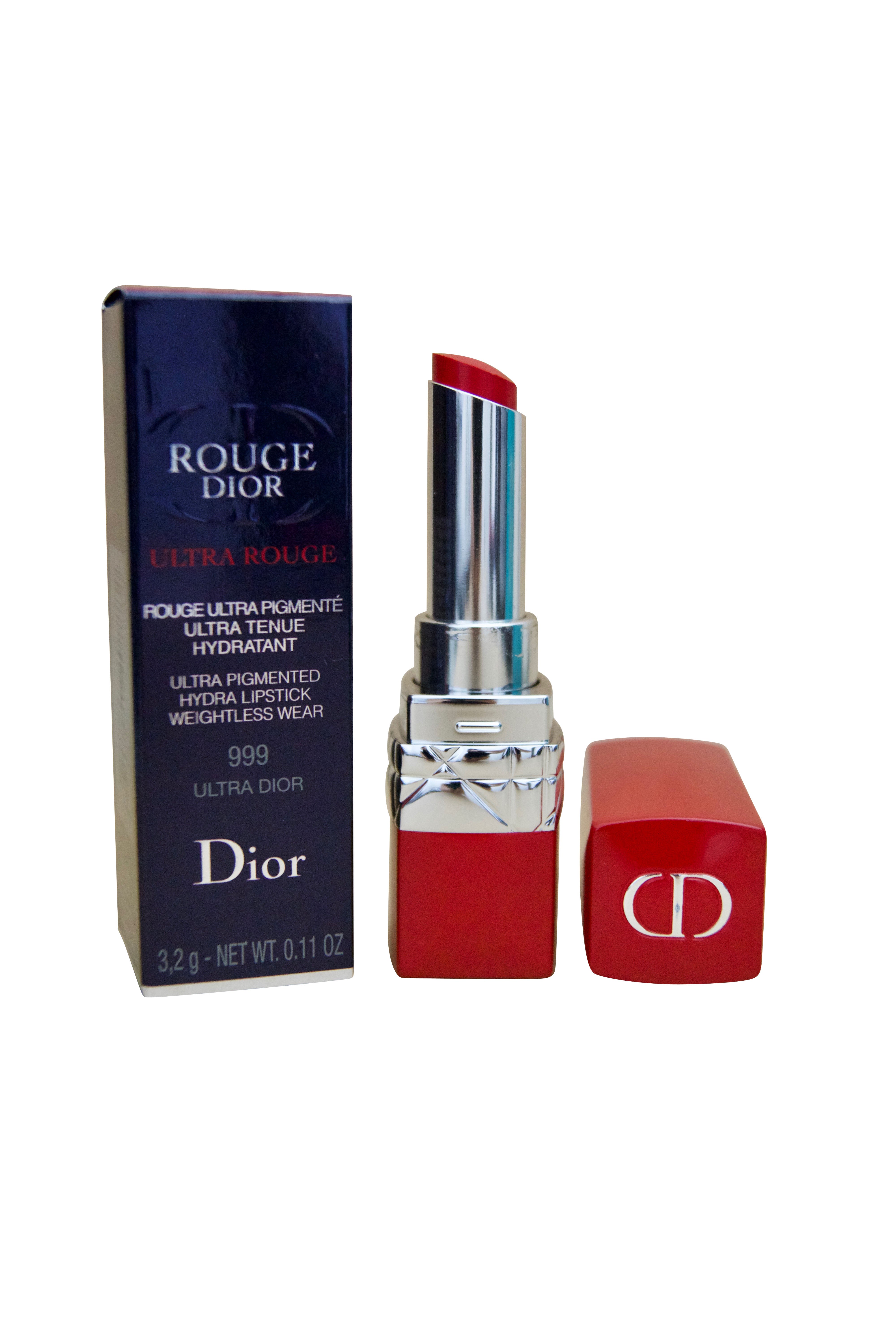 Dior Ultra Rouge Dior Lipstick 999 Ultra Dior 0.11 OZ