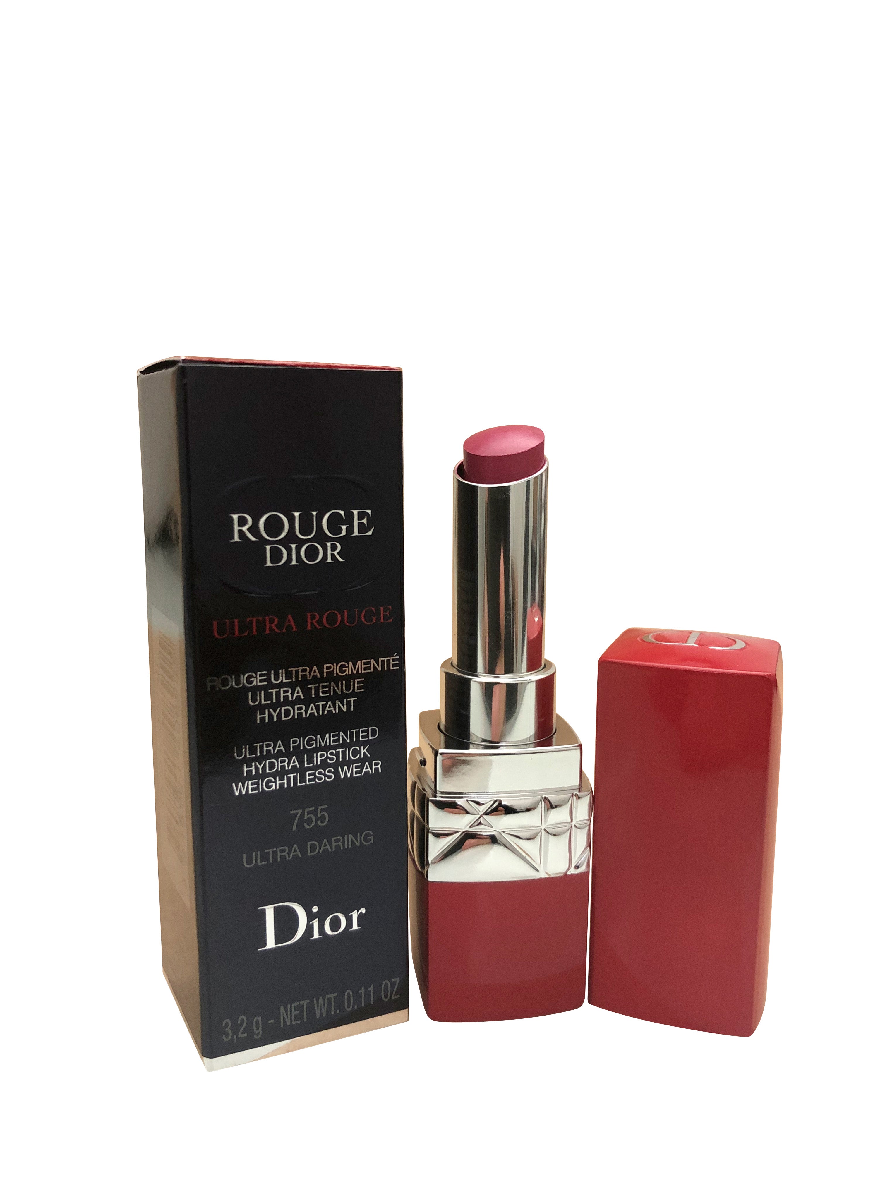 Dior Ultra Rouge Dior Lipstick 755 Ultra Daring 0.11 OZ