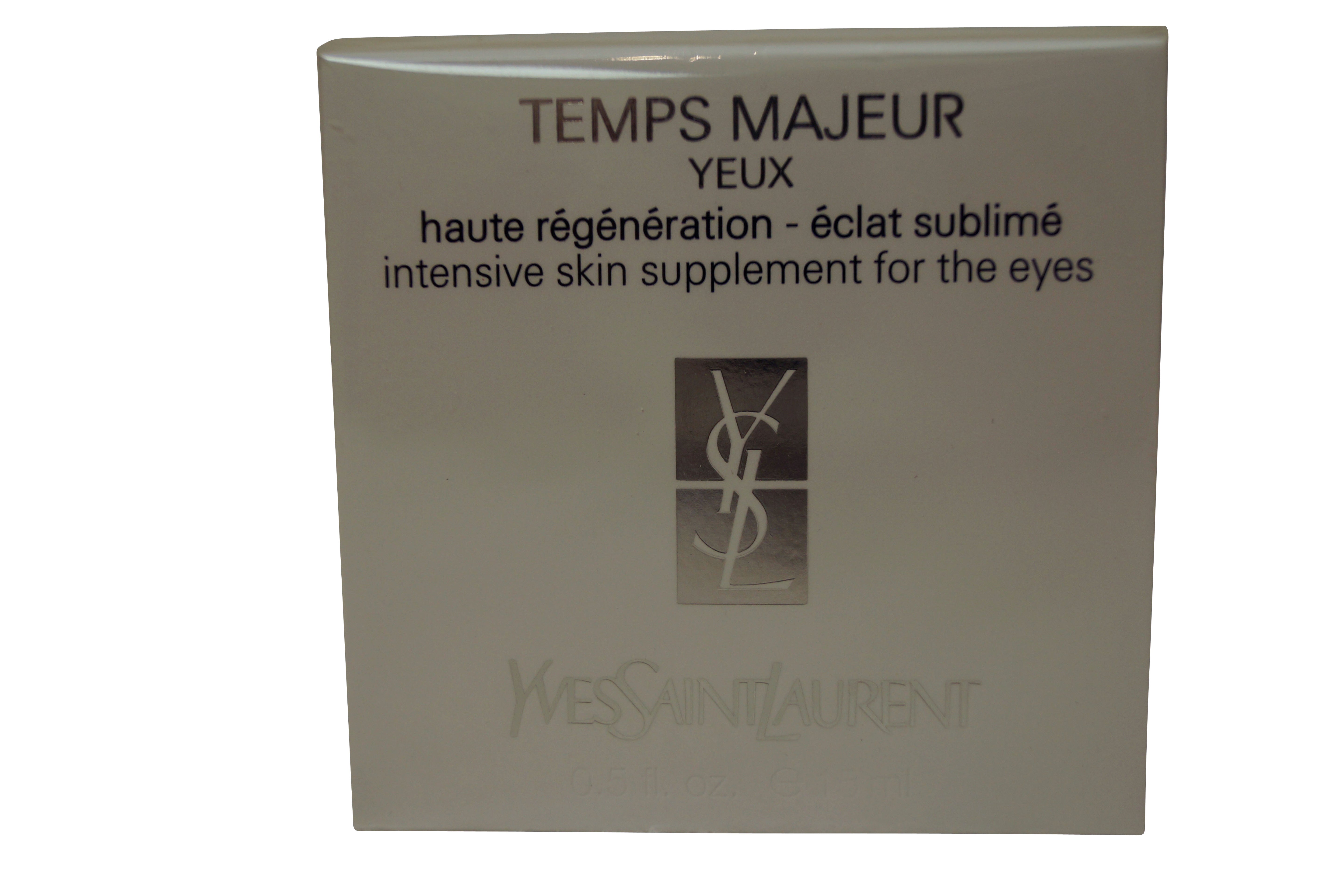 Yves Saint Laurent Temps Majeur Eye Intensive Skin Suppliment 0.5 oz