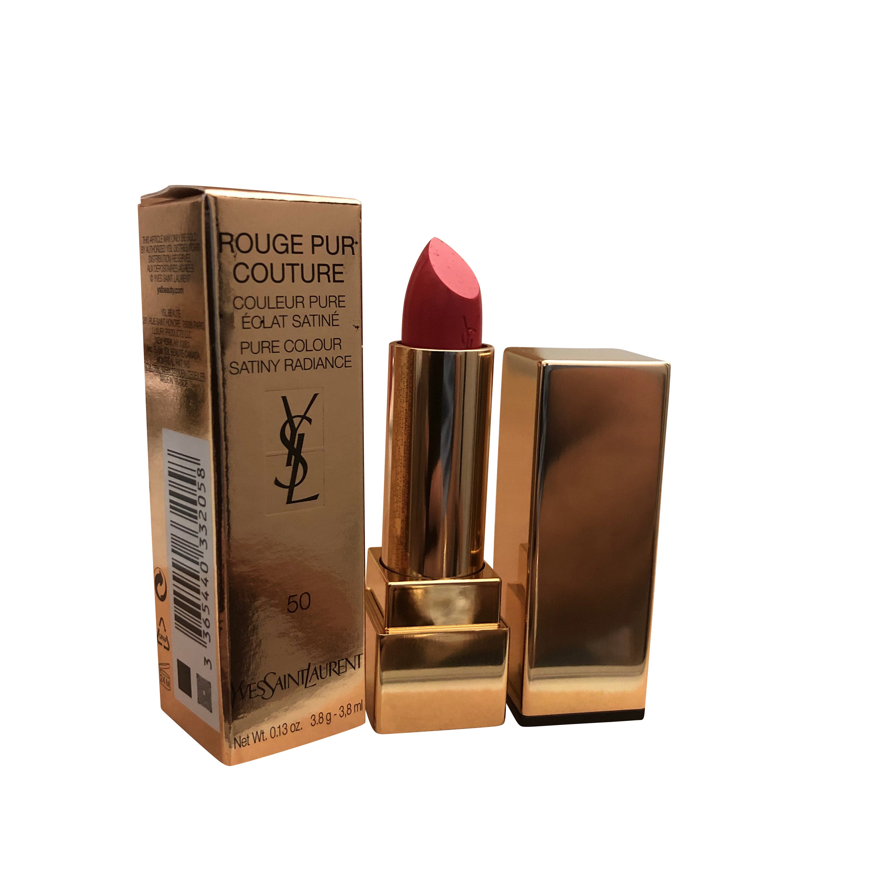 Yves Saint Laurent Rouge Pur Couture Lipstick 50 Rouge Neon 0.13 OZ