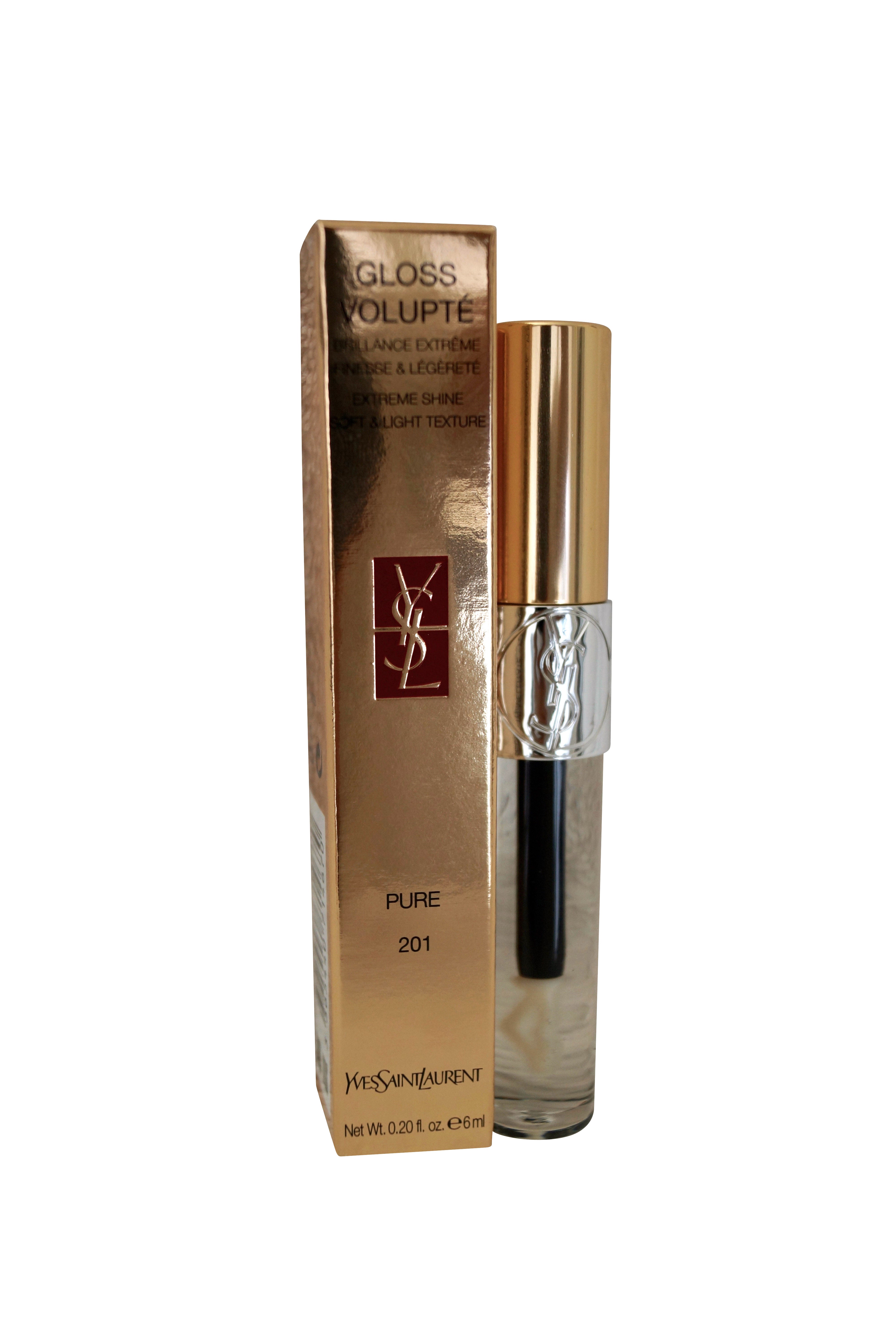 YSL Gloss Volupte Extreme Shine #201 Pure 0.20 OZ