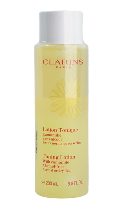 Clarins Toning Lotion with Chamomile Normal & Dry Skin 6.8 OZ