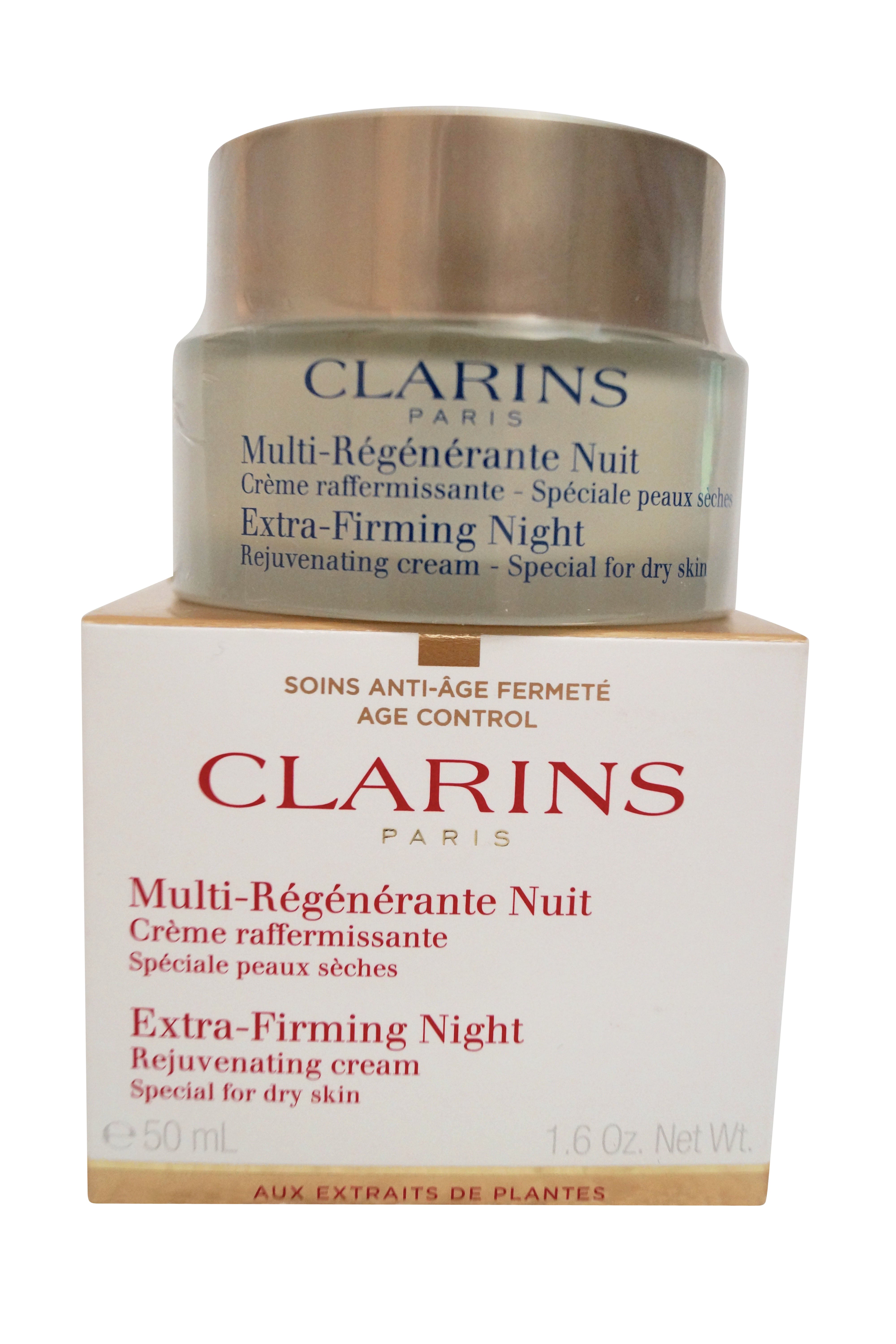 Clarins Extra Firming Night Rejuvenating Cream, 1.6 Oz