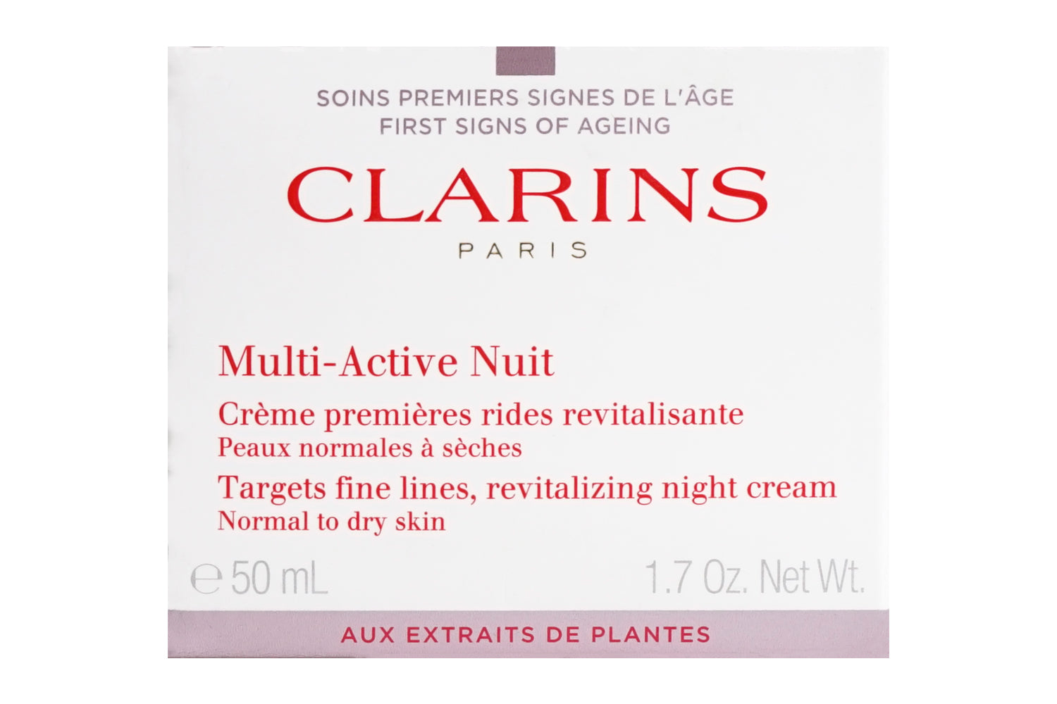 Clarins Multi Active Nuit Revitalizing Night Cream 1.7 OZ