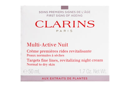 Clarins Multi Active Nuit Revitalizing Night Cream 1.7 OZ