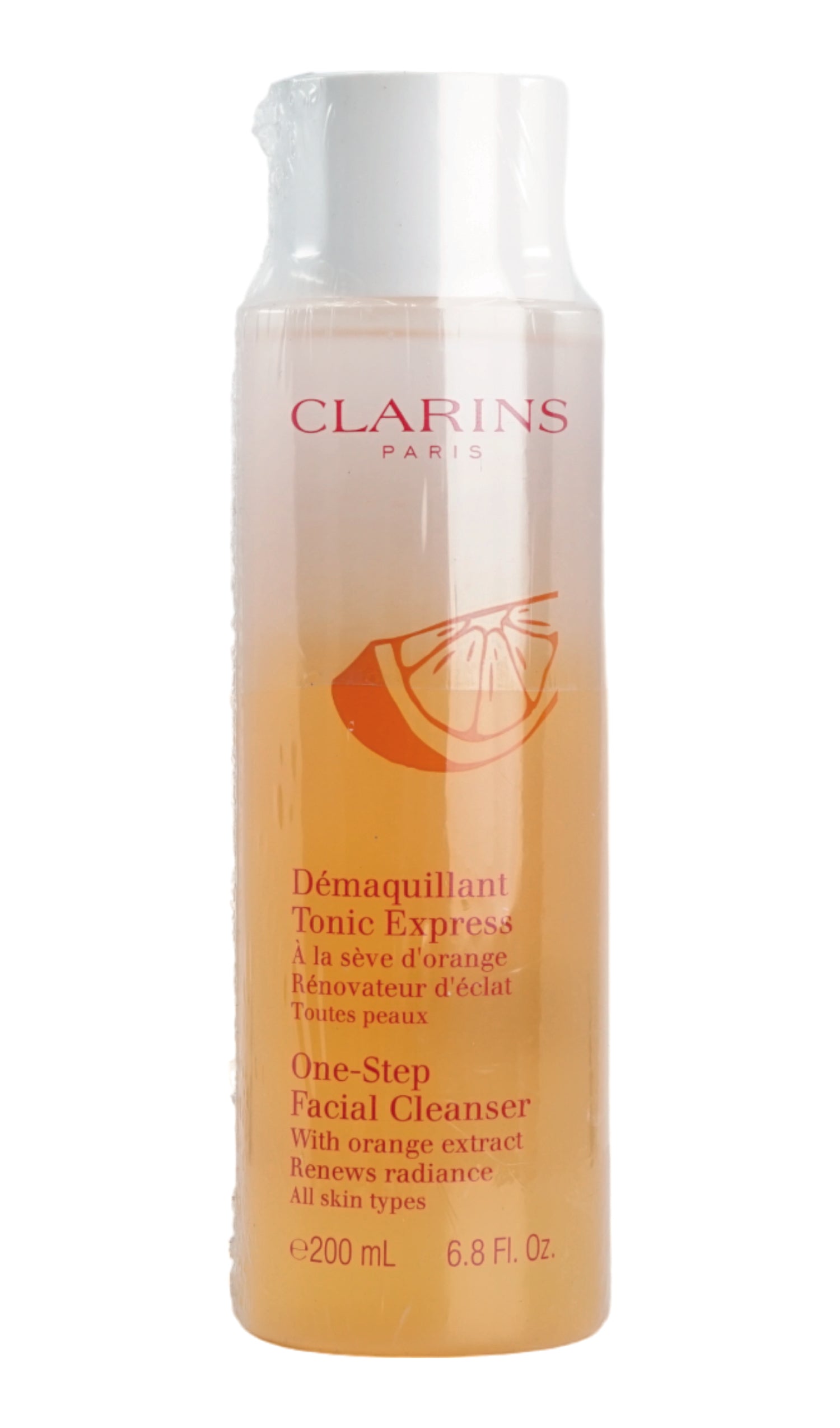 Clarins One Step Facial Cleanser Orange Extract 6.8 OZ