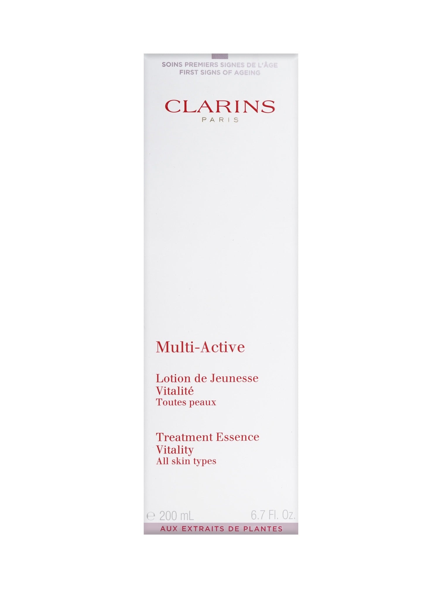 Clarins Multi Active Treatment Essence Vitality All Skin Types 6.7 OZ