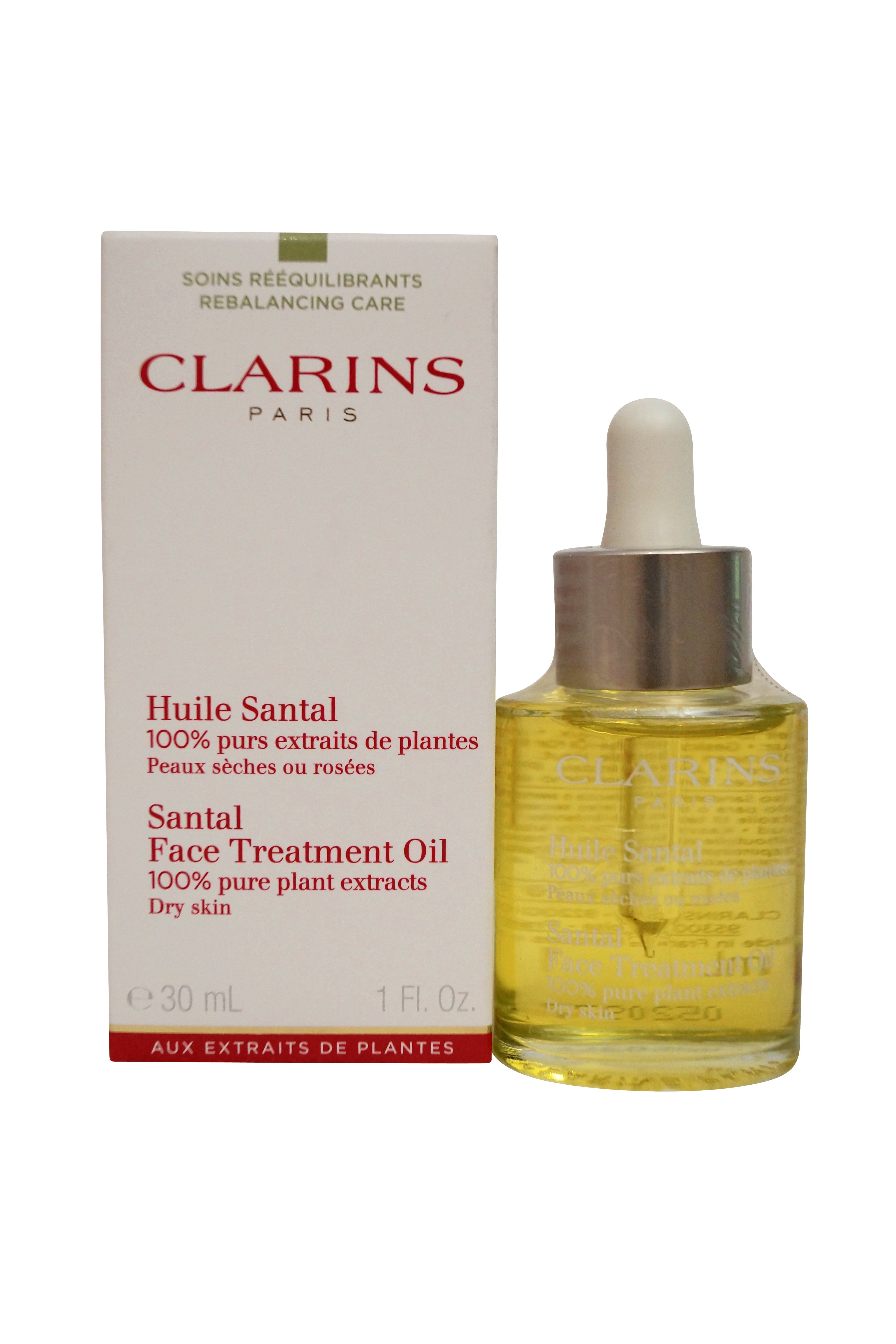 Clarins Santal Face Treatment Oil, 1 Oz