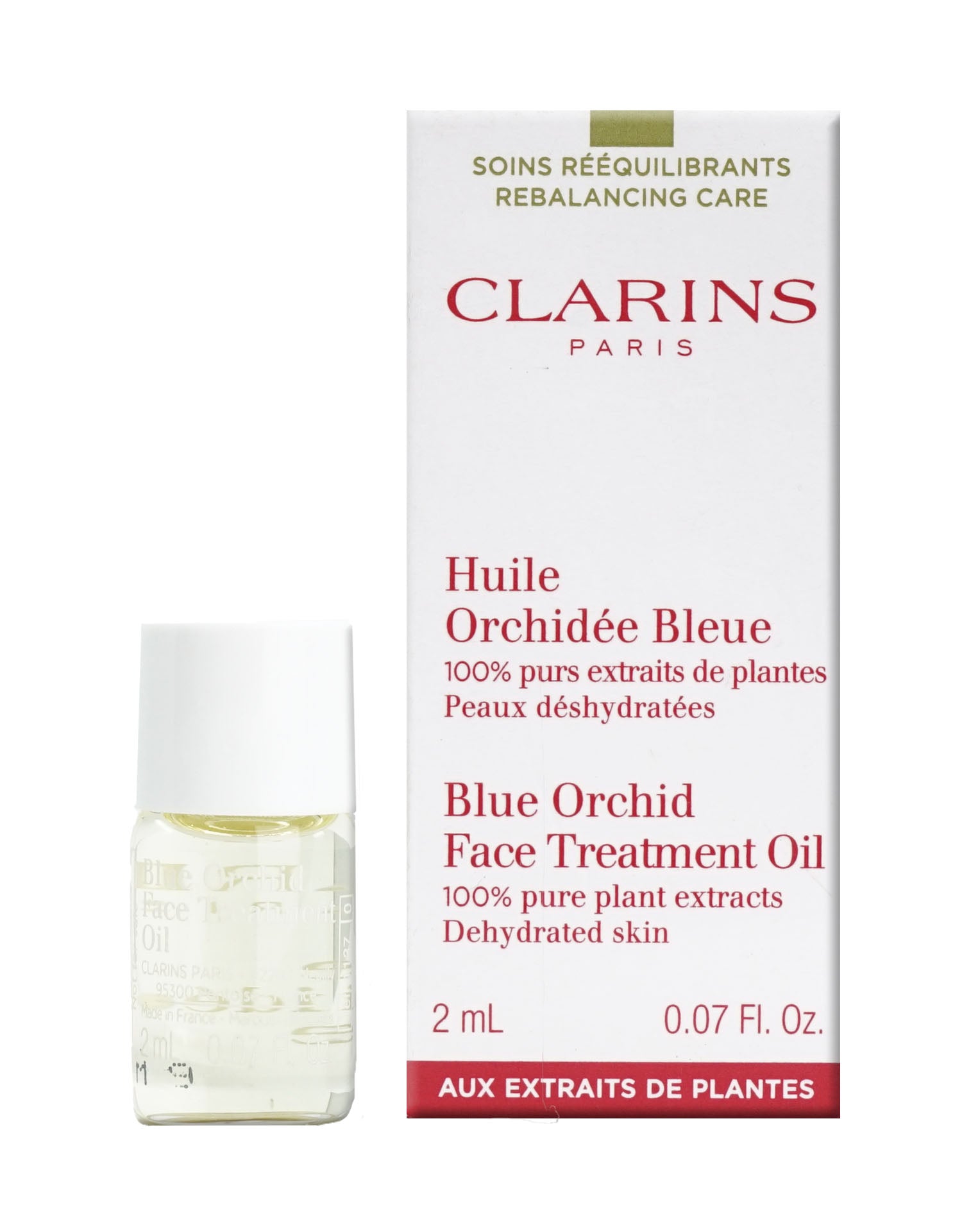 Clarins Blue Orchid Treatment Oil Dehydrated Skin 0.07 OZ