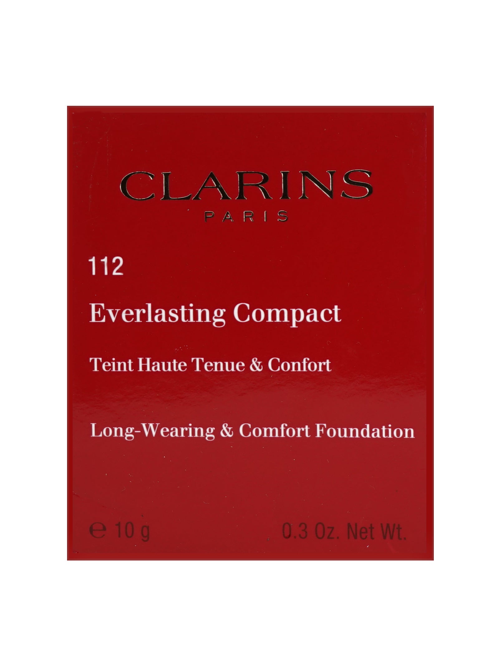 Clarins Everlasting Compact Long Wear & Comfort Foundation 0.3 OZ - CHOOSE YOUR SHADE