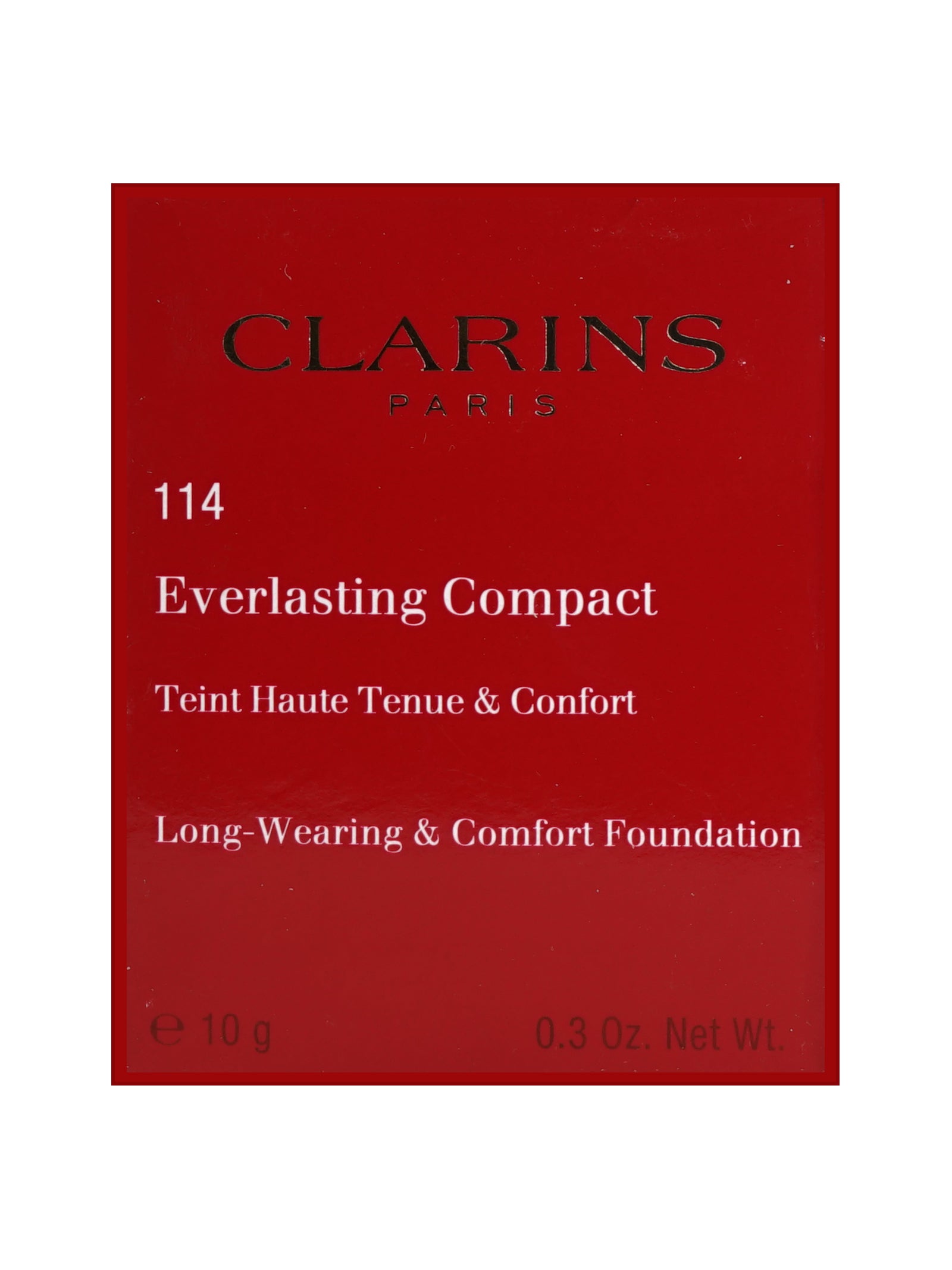 Clarins Everlasting Compact Long Wear & Comfort Foundation 0.3 OZ - CHOOSE YOUR SHADE