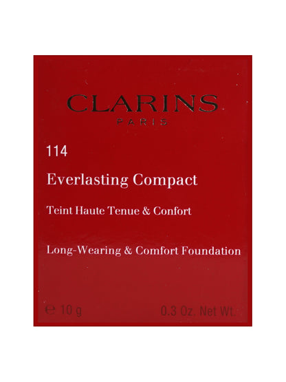 Clarins Everlasting Compact Long Wear & Comfort Foundation 0.3 OZ - CHOOSE YOUR SHADE