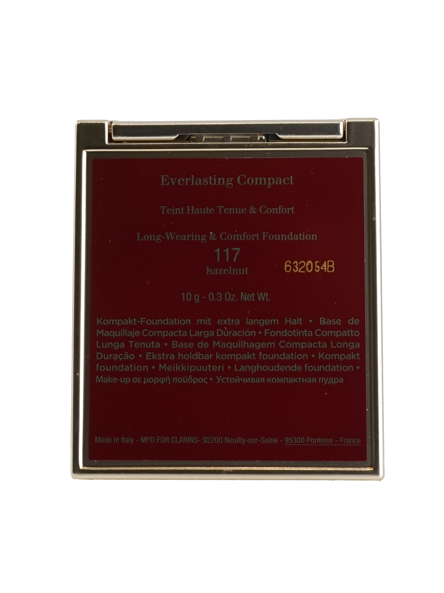 Clarins Everlasting Compact Long Wear & Comfort Foundation 0.3 OZ - CHOOSE YOUR SHADE