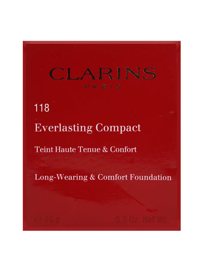 Clarins Everlasting Compact Long Wear & Comfort Foundation 0.3 OZ - CHOOSE YOUR SHADE