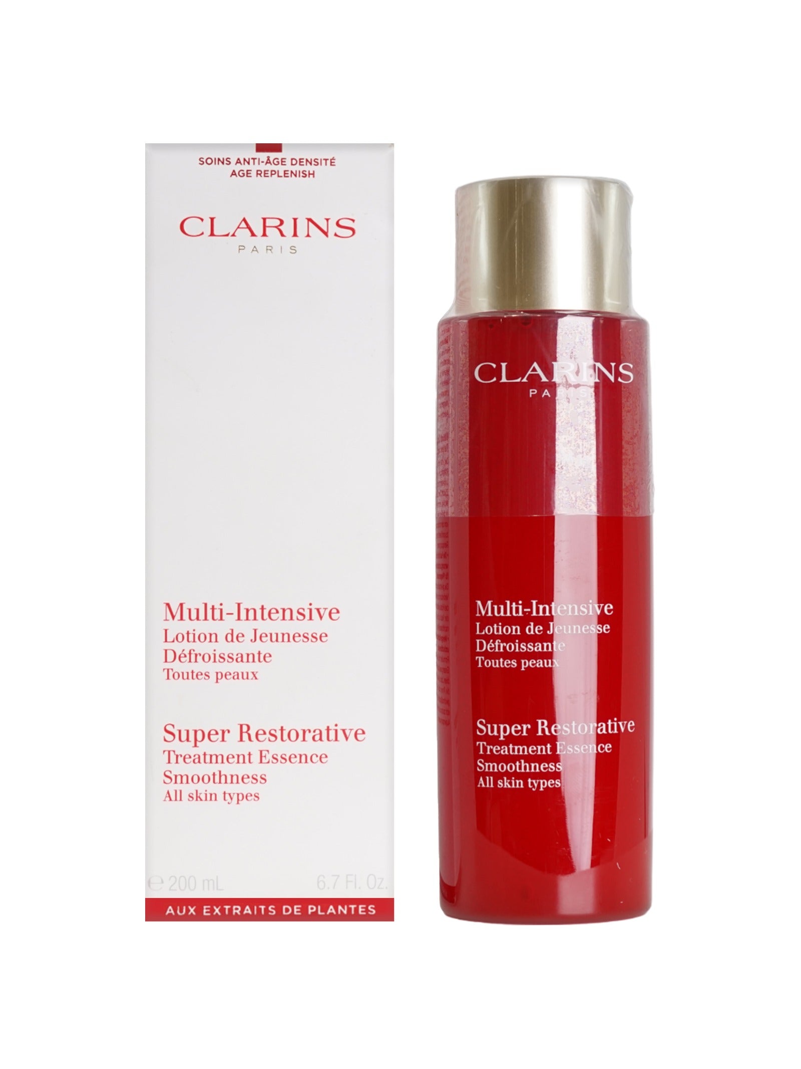 Clarins Super Restorative Treatment Essence All Skin Types 6.7 OZ