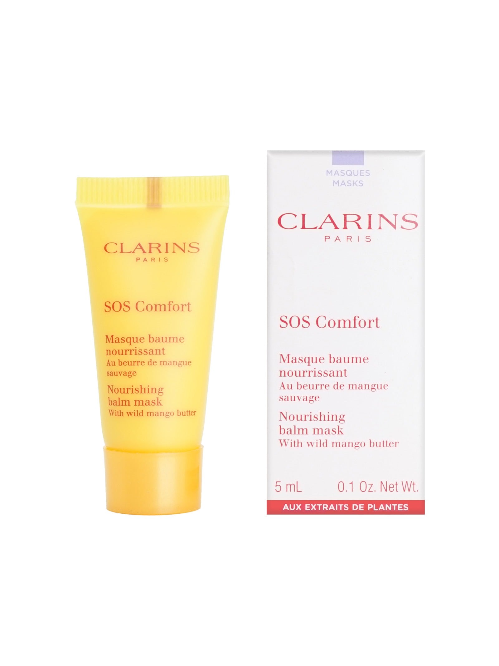 Clarins SOS Comfort Nourishing Balm Mask 0.1 OZ