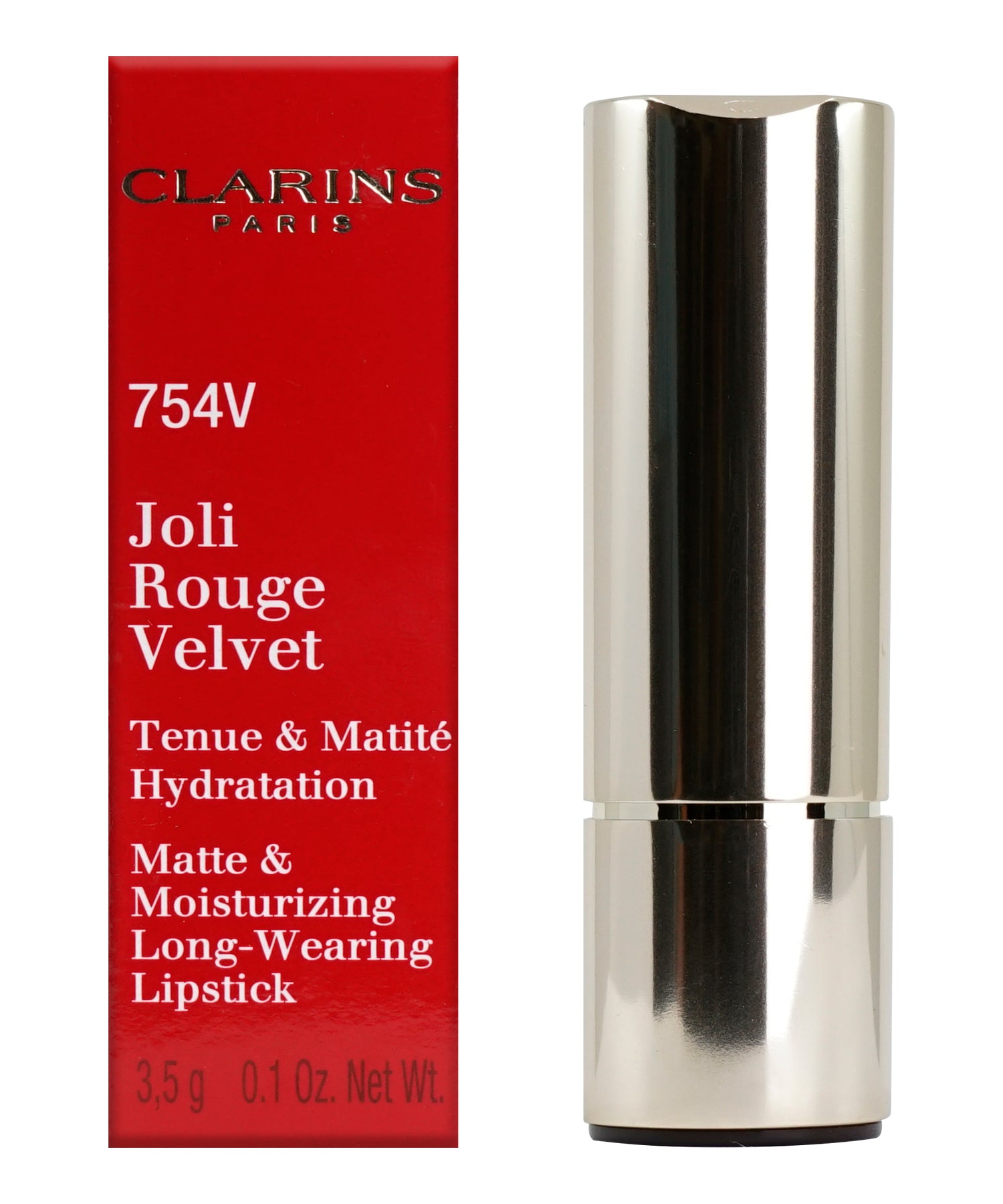 Clarins Joli Rouge Velvet Longwear Matte Lipstick 0.1 OZ - CHOOSE YOUR SHADE