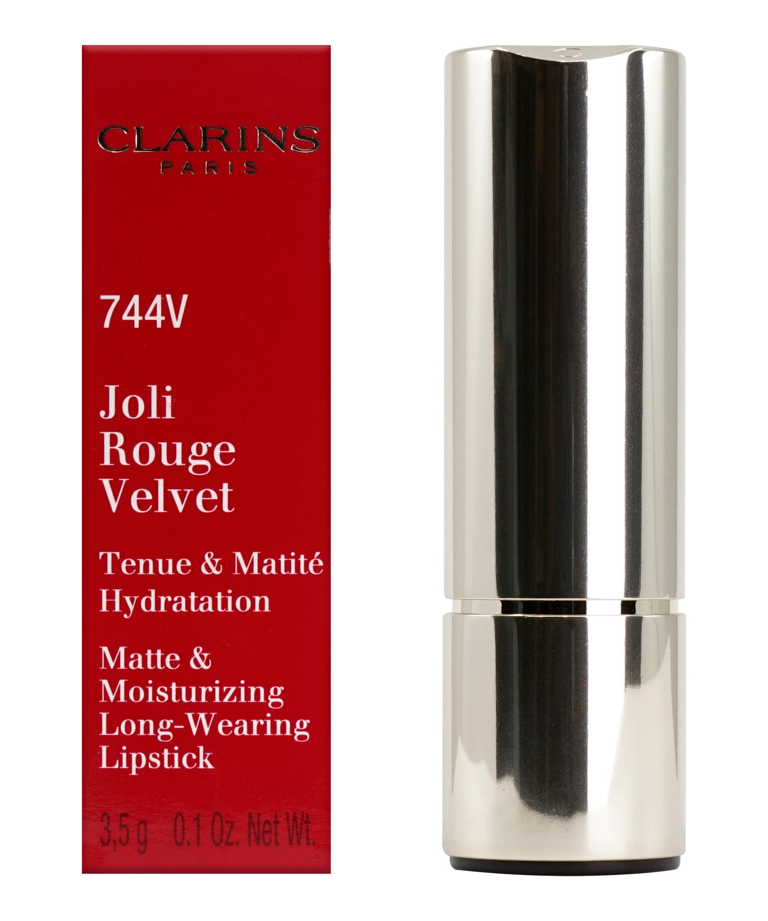 Clarins Joli Rouge Velvet Longwear Matte Lipstick 0.1 OZ - CHOOSE YOUR SHADE