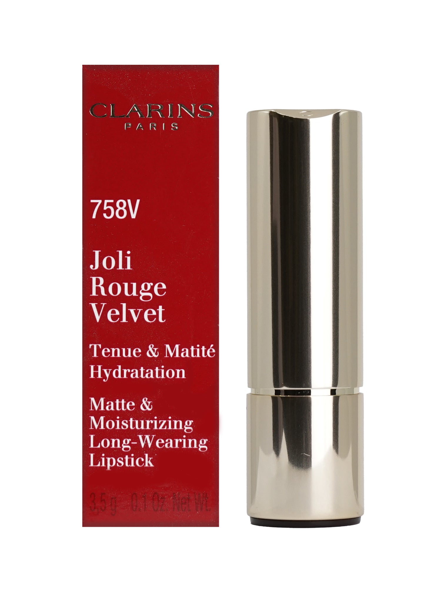 Clarins Joli Rouge Velvet Longwear Matte Lipstick 0.1 OZ - CHOOSE YOUR SHADE