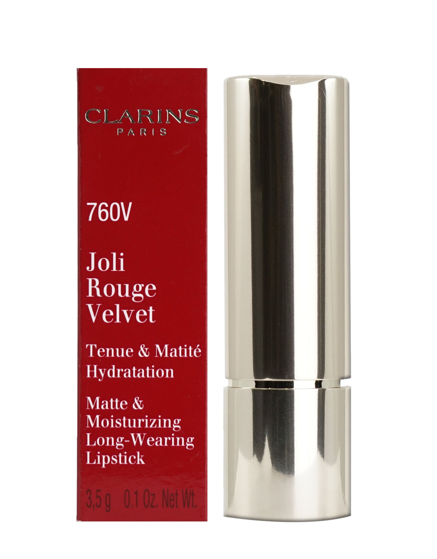 Clarins Joli Rouge Velvet Longwear Matte Lipstick 0.1 OZ - CHOOSE YOUR SHADE