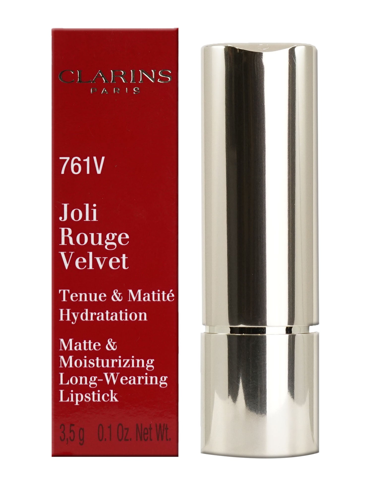 Clarins Joli Rouge Velvet Longwear Matte Lipstick 0.1 OZ - CHOOSE YOUR SHADE