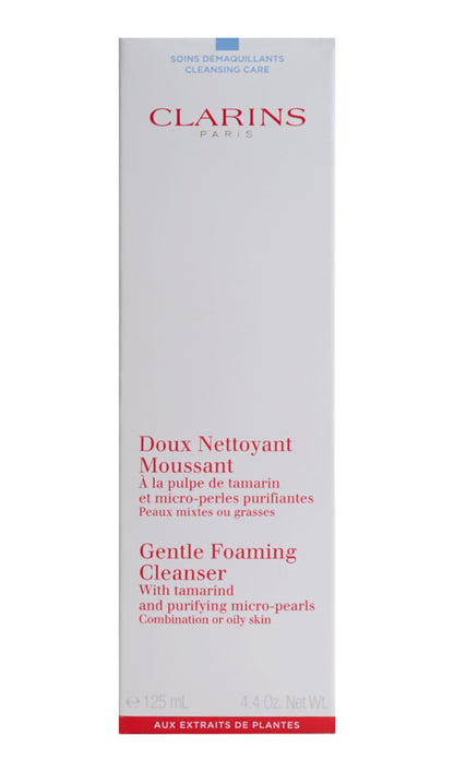 Clarins Gentle Foaming Cleanser Combination & Oily Skin 4.4 OZ